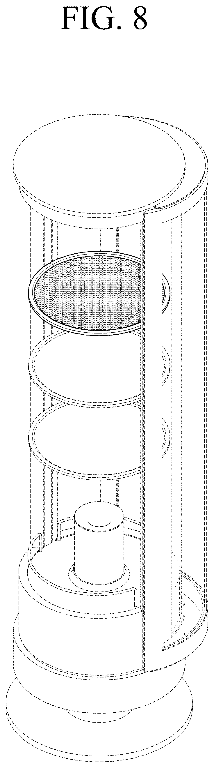 Patent USD1000485 Figure 8 – Shelf for refrigerator