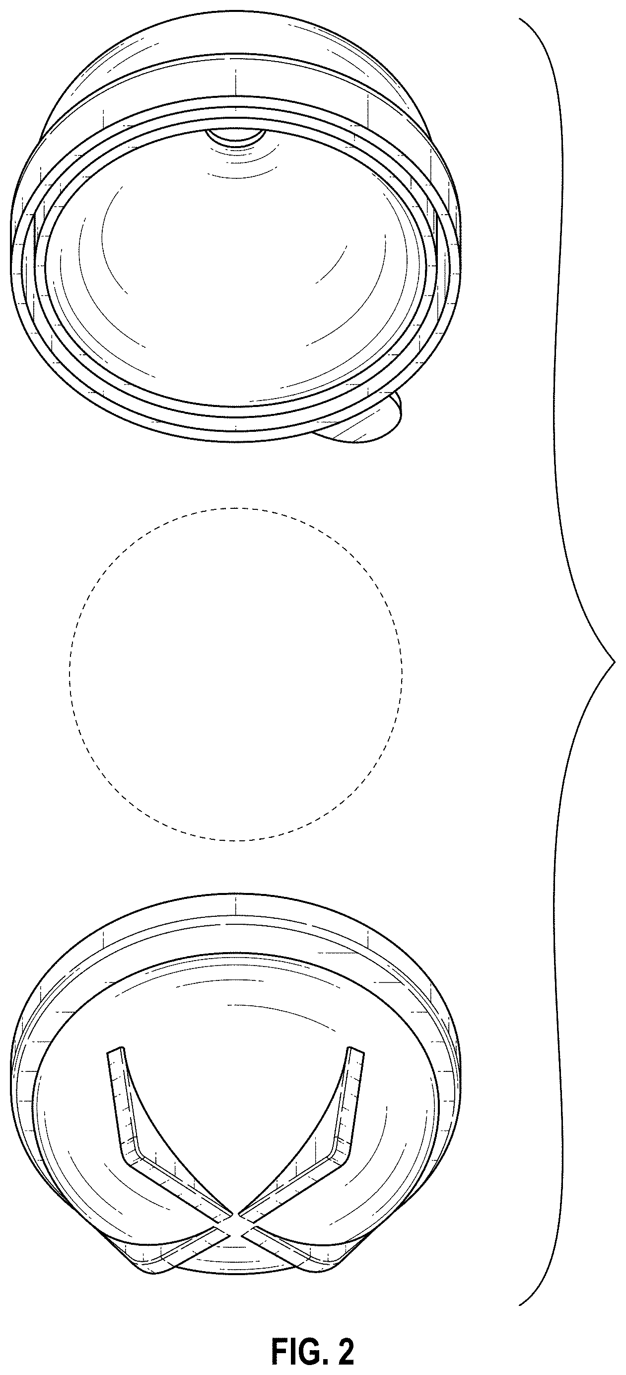 Patent USD1000487 Figure 2 – Spherical ice mold