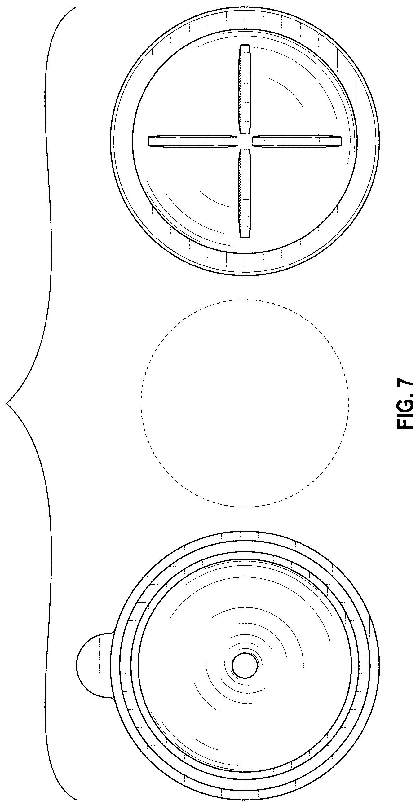 Patent USD1000487 Figure 7 – Spherical ice mold