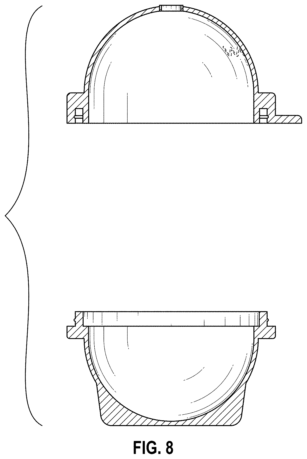 Patent USD1000487 Figure 8 – Spherical ice mold