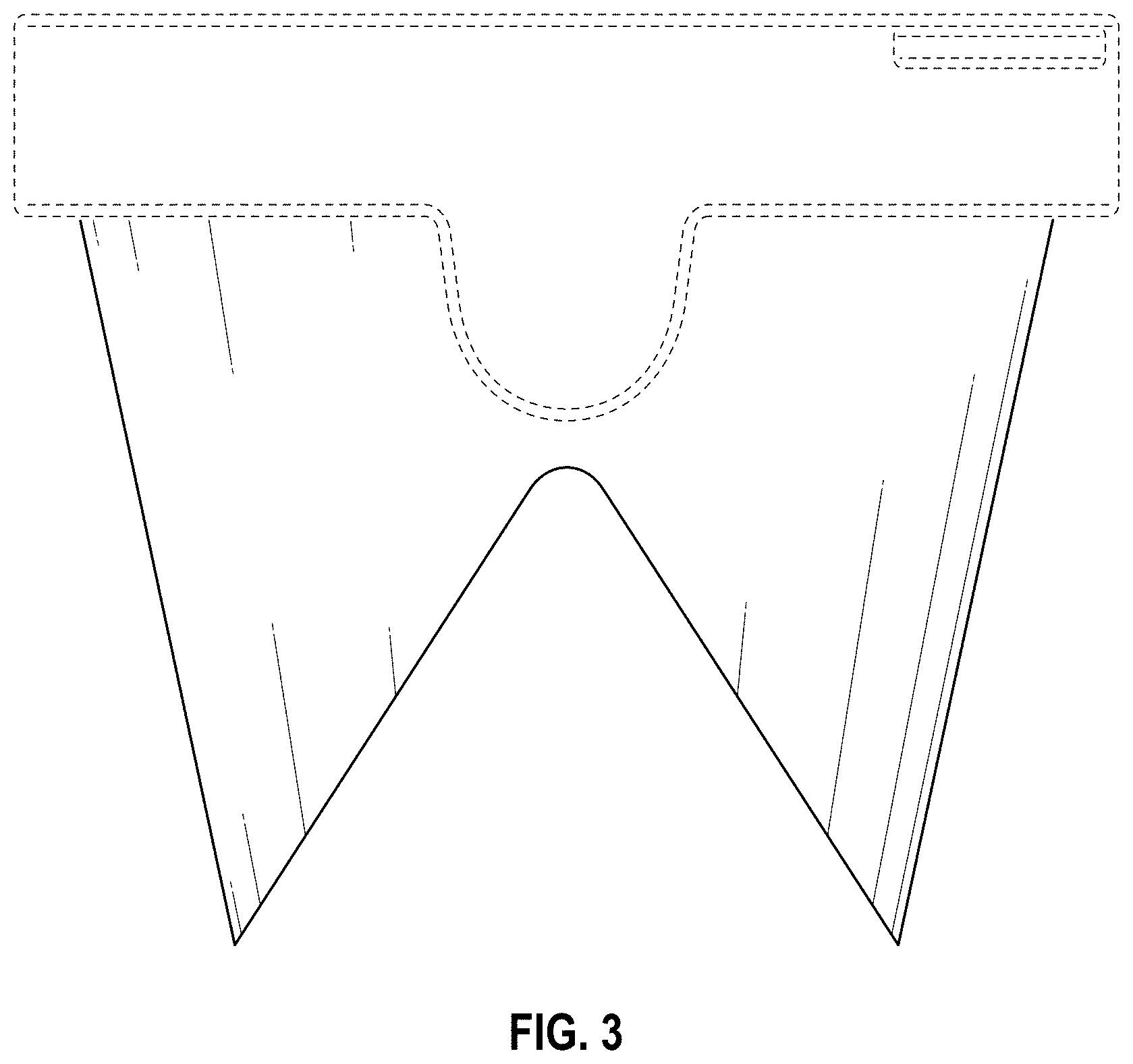 Patent USD1000488 Figure 3 – Ice mold