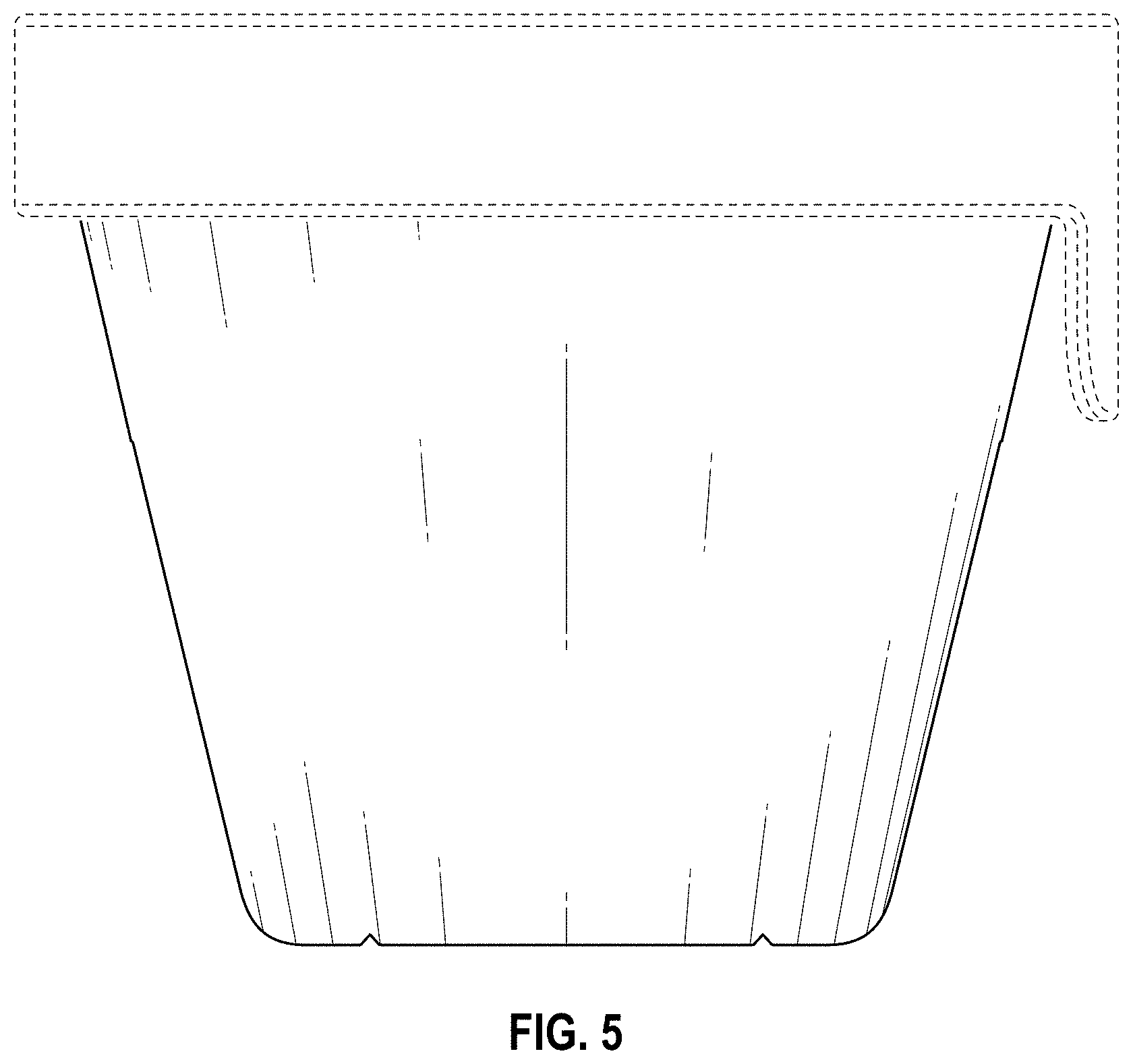 Patent USD1000488 Figure 5 – Ice mold