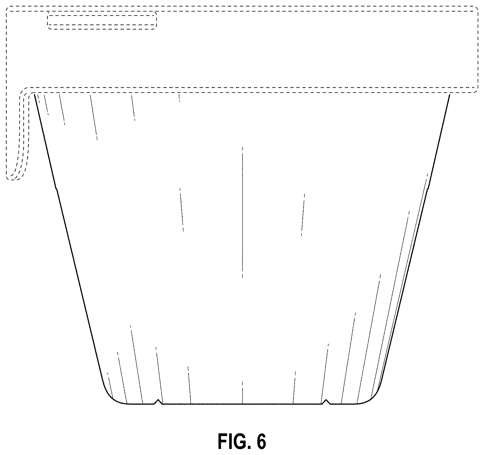 Patent USD1000488 Figure 6 – Ice mold