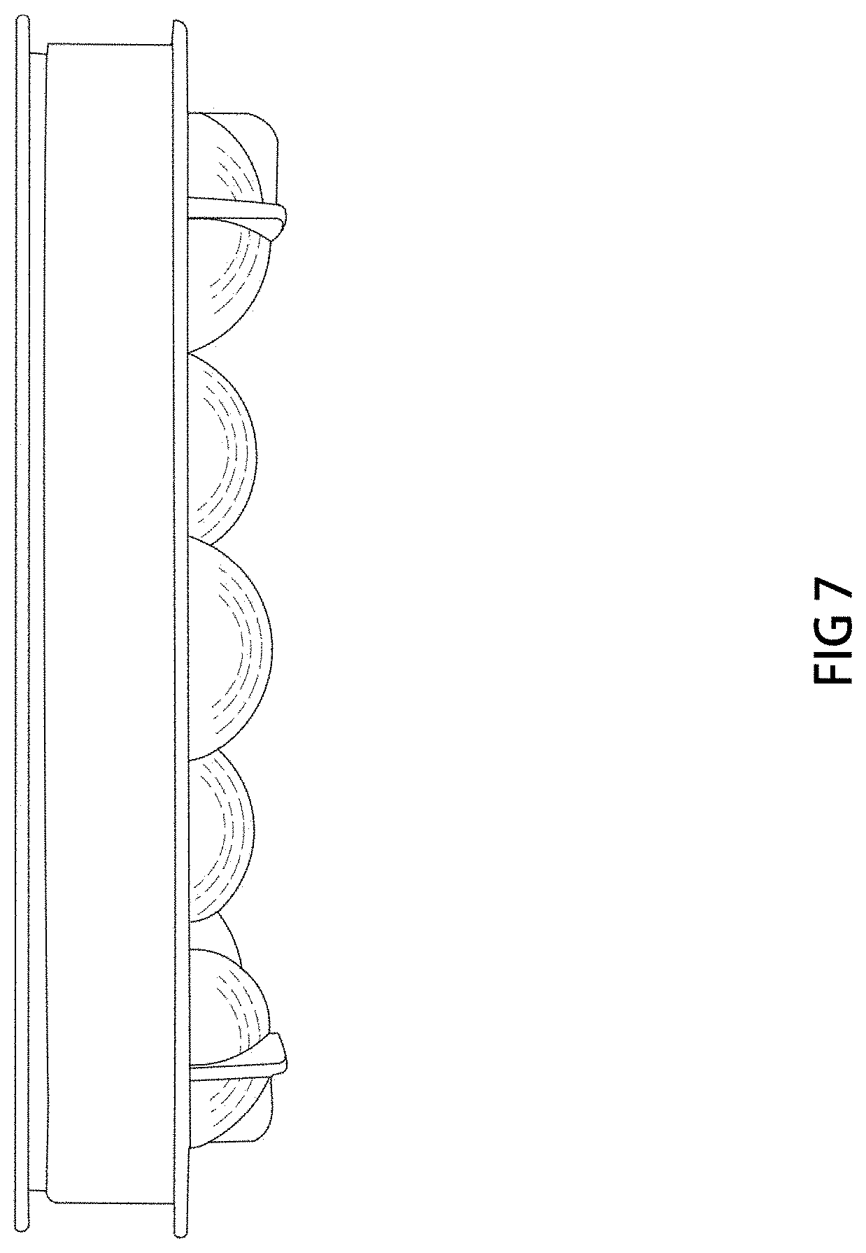 Patent USD1000489 Figure 7 – Ice cube tray
