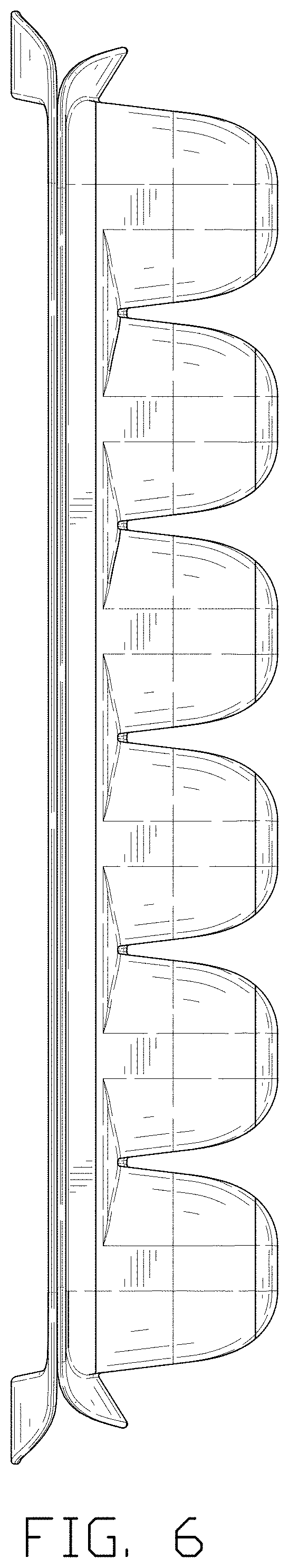 Patent USD1000490 Figure 6 – Ice cube tray