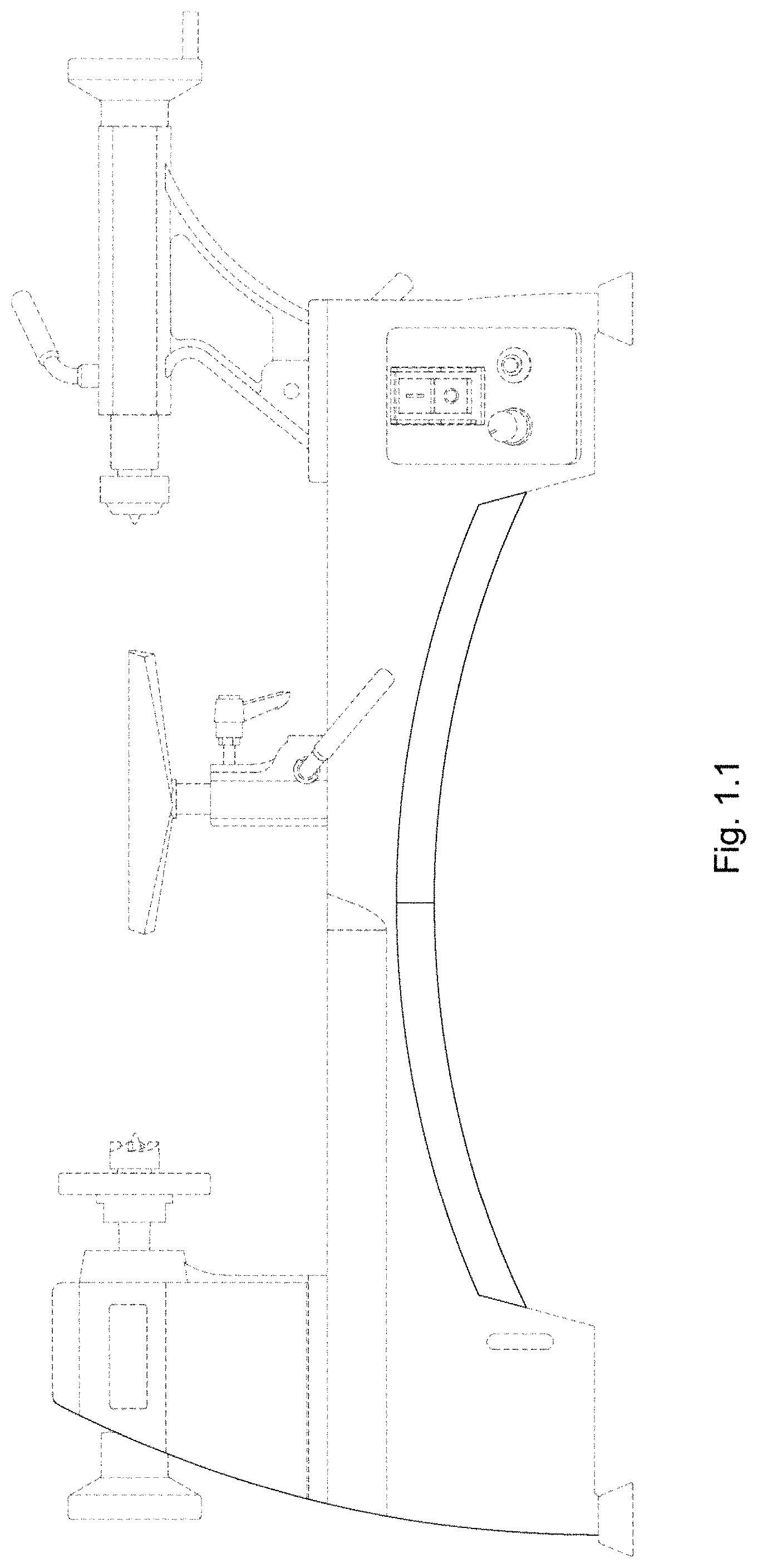 Patent USD1000491 Figure 1 – Lathe