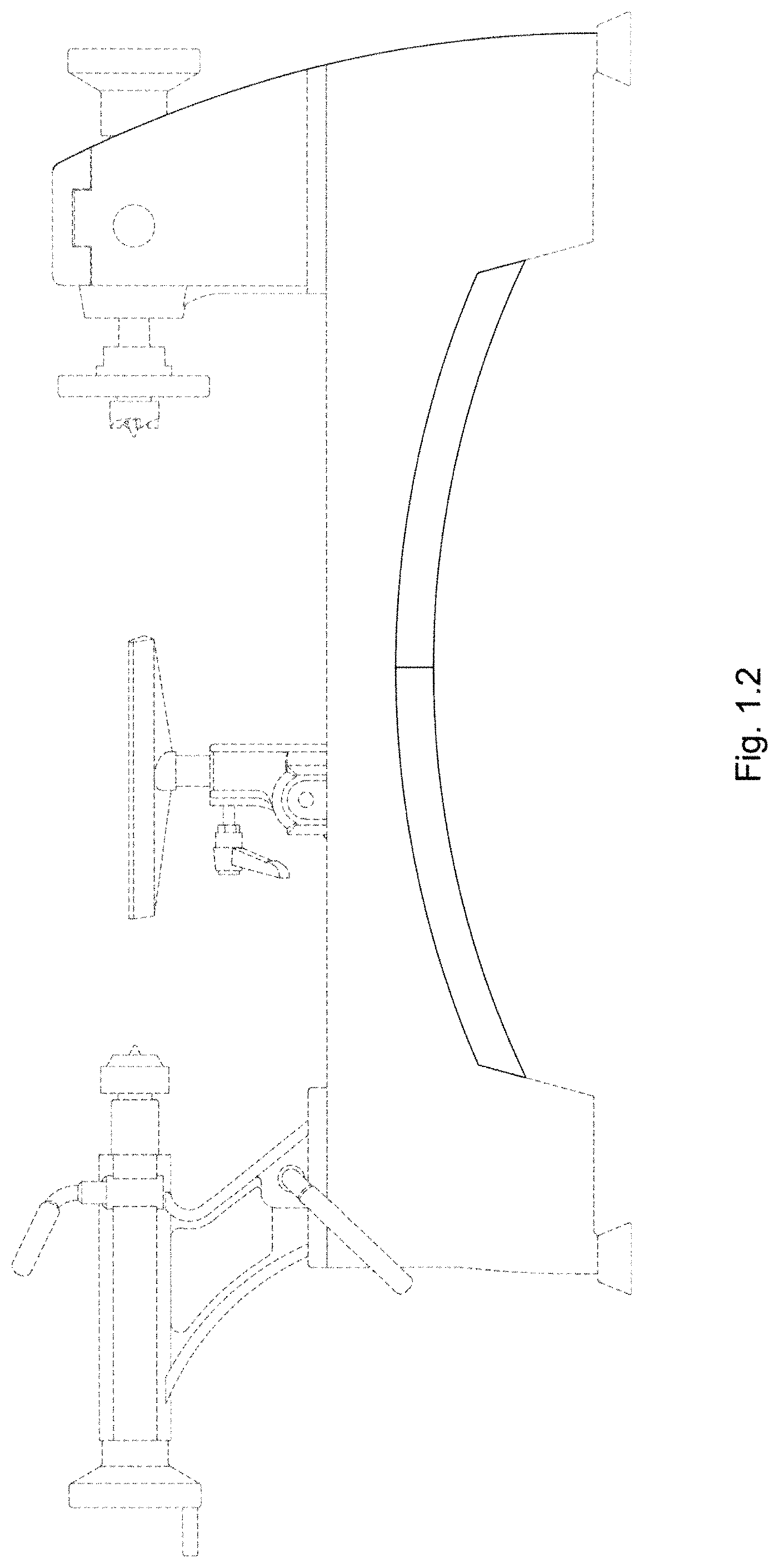 Patent USD1000491 Figure 2 – Lathe