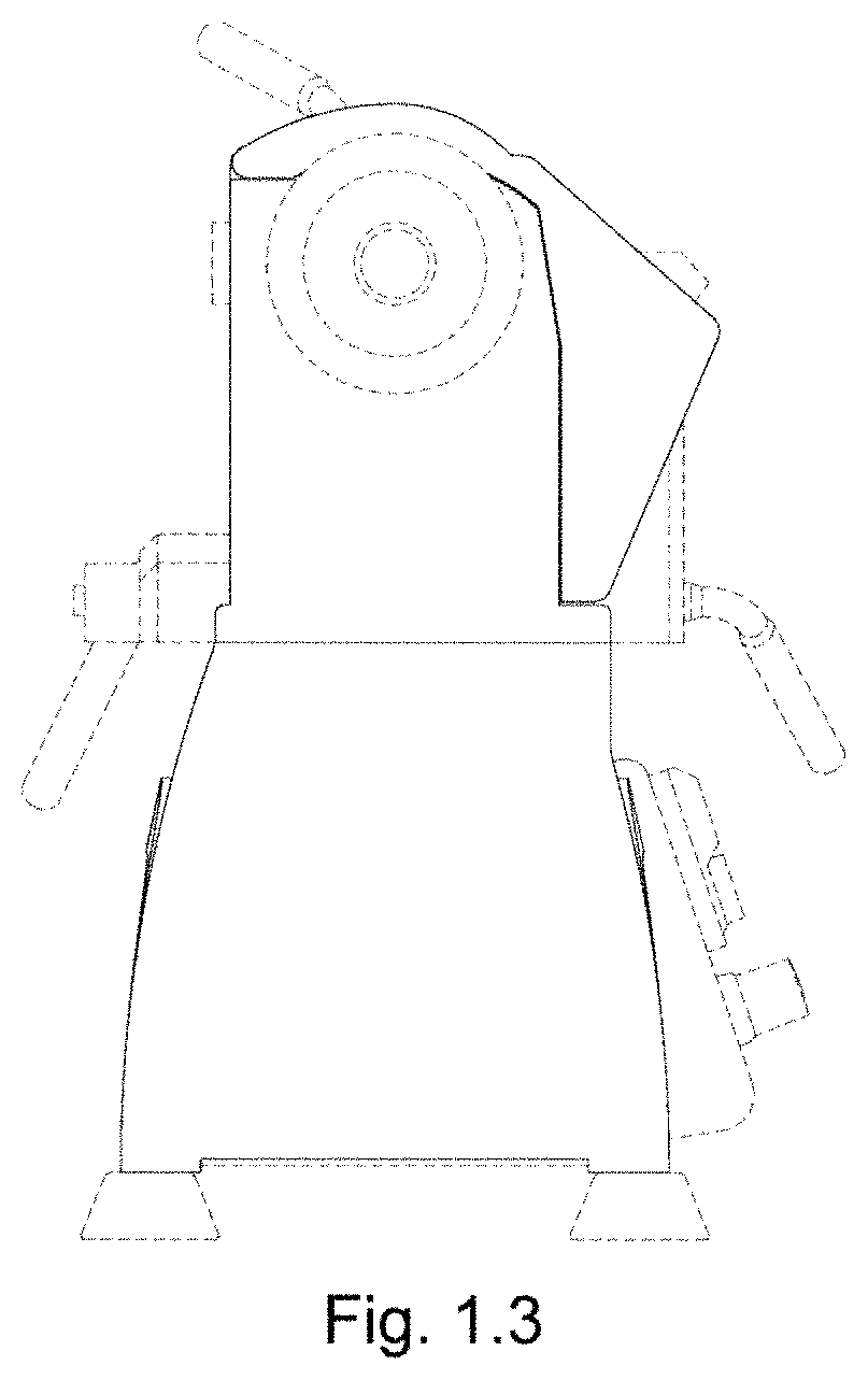 Patent USD1000491 Figure 3 – Lathe