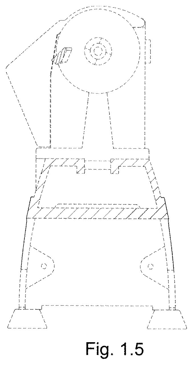 Patent USD1000491 Figure 5 – Lathe