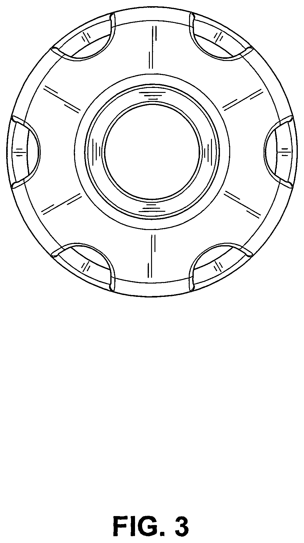 Patent USD1000493 Figure 3 – Nozzle for welding torch