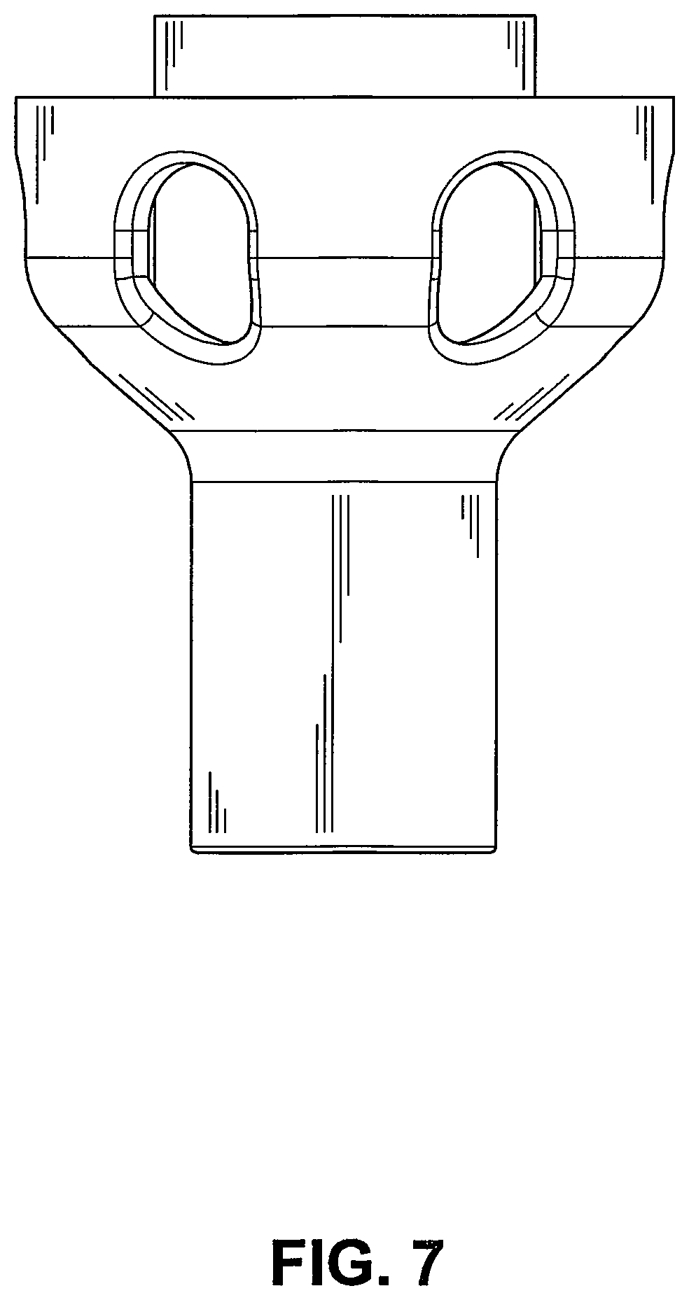 Patent USD1000493 Figure 7 – Nozzle for welding torch