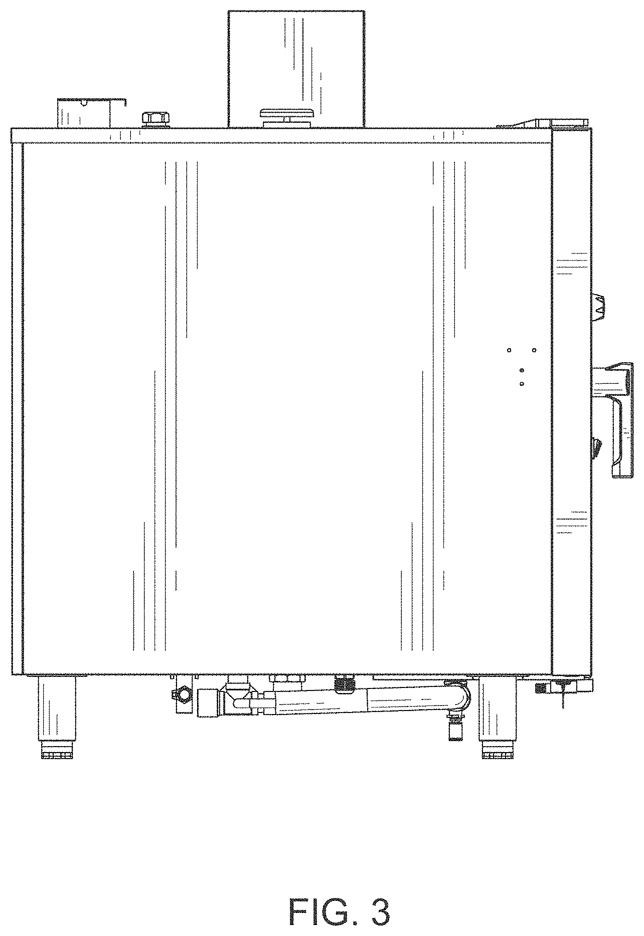Patent USD1000494 Figure 3 – Oven