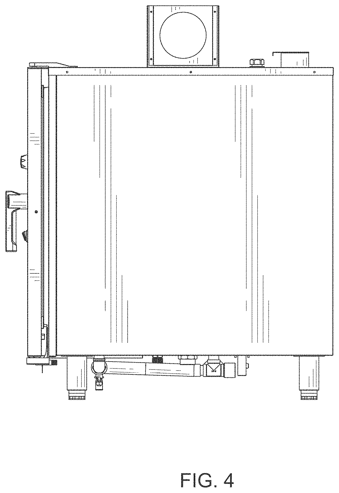 Patent USD1000494 Figure 4 – Oven