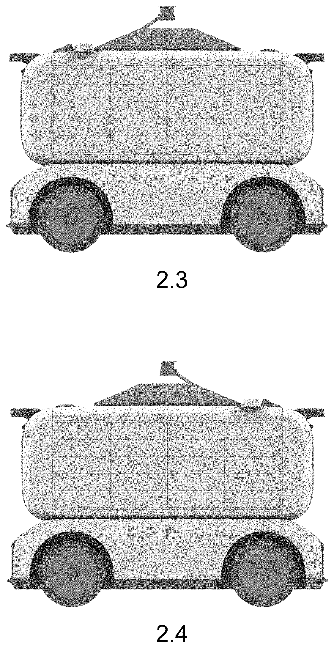 Patent USD1000495 Figure 7 – Distribution robot