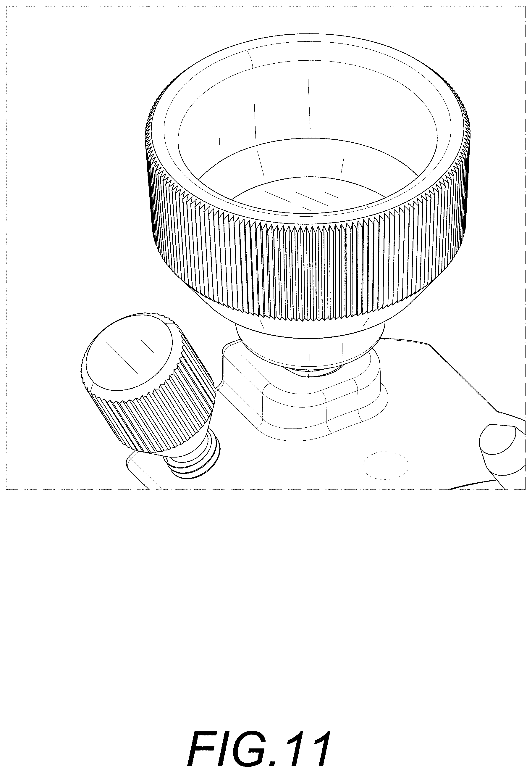 Patent USD1000496 Figure 11 – Astronomical telescope altazimuth mount