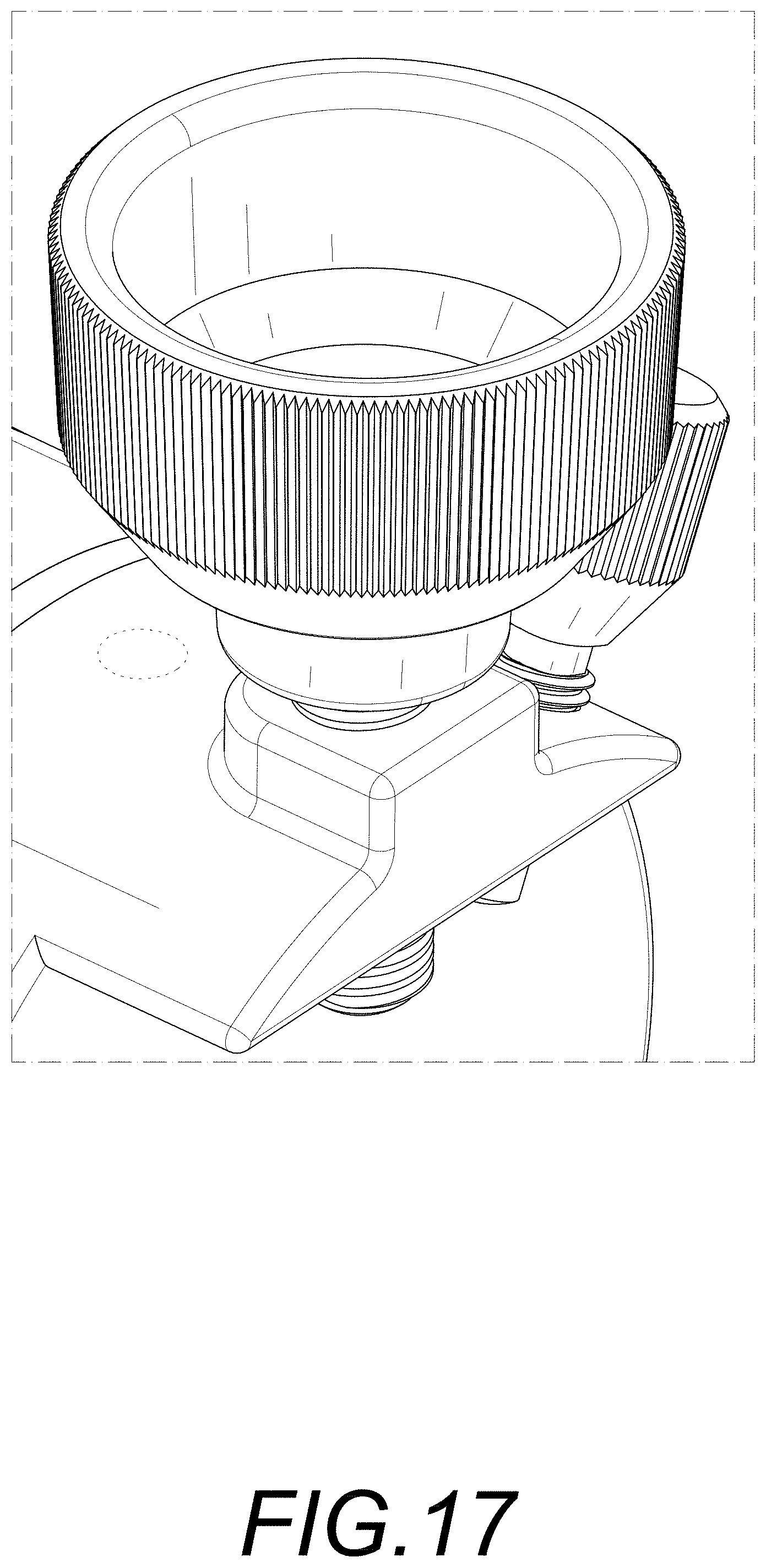 Patent USD1000496 Figure 15 – Astronomical telescope altazimuth mount