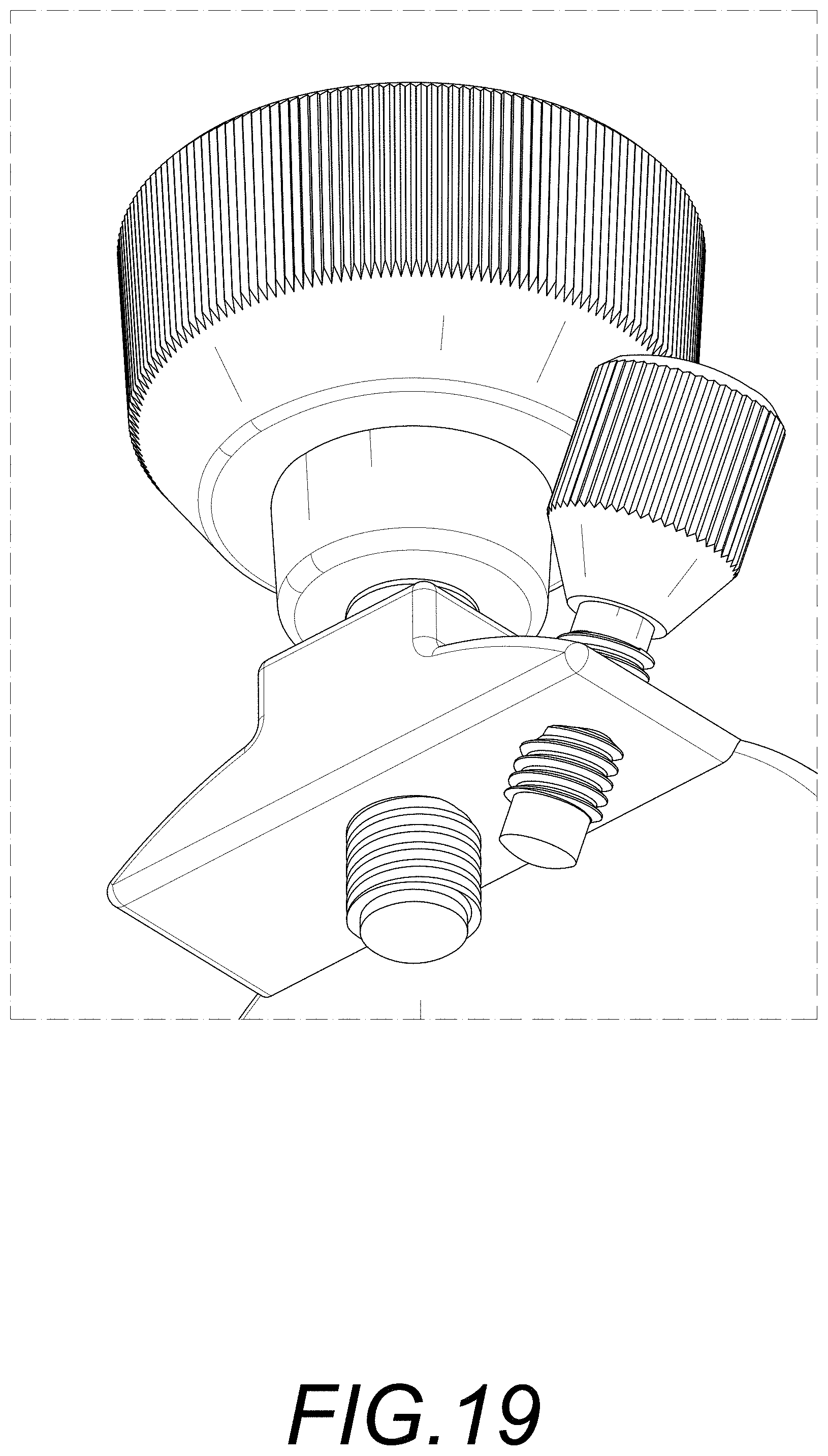 Patent USD1000496 Figure 17 – Astronomical telescope altazimuth mount