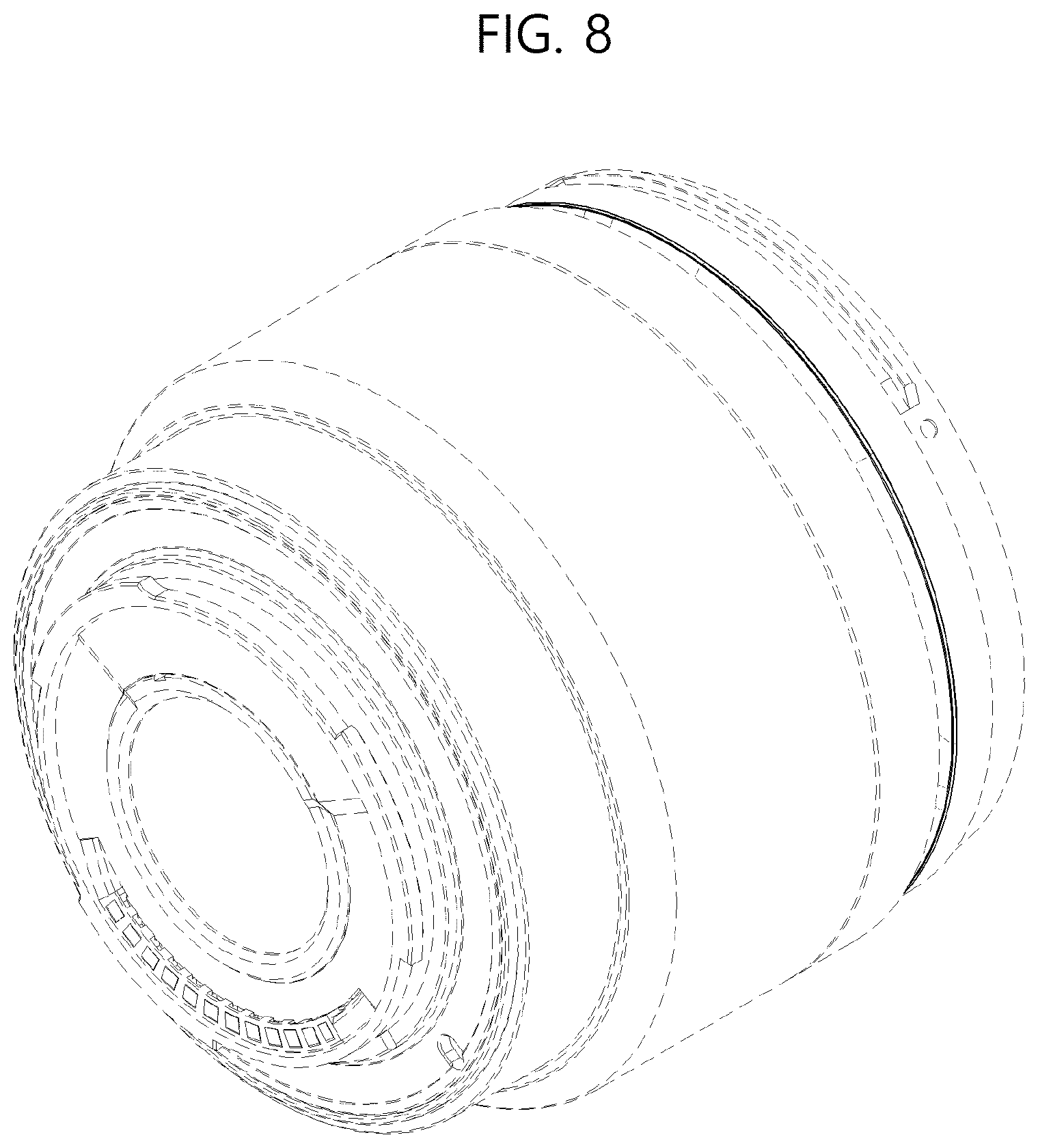 Patent USD1000503 Figure 8 – Interchangeable lens for camera