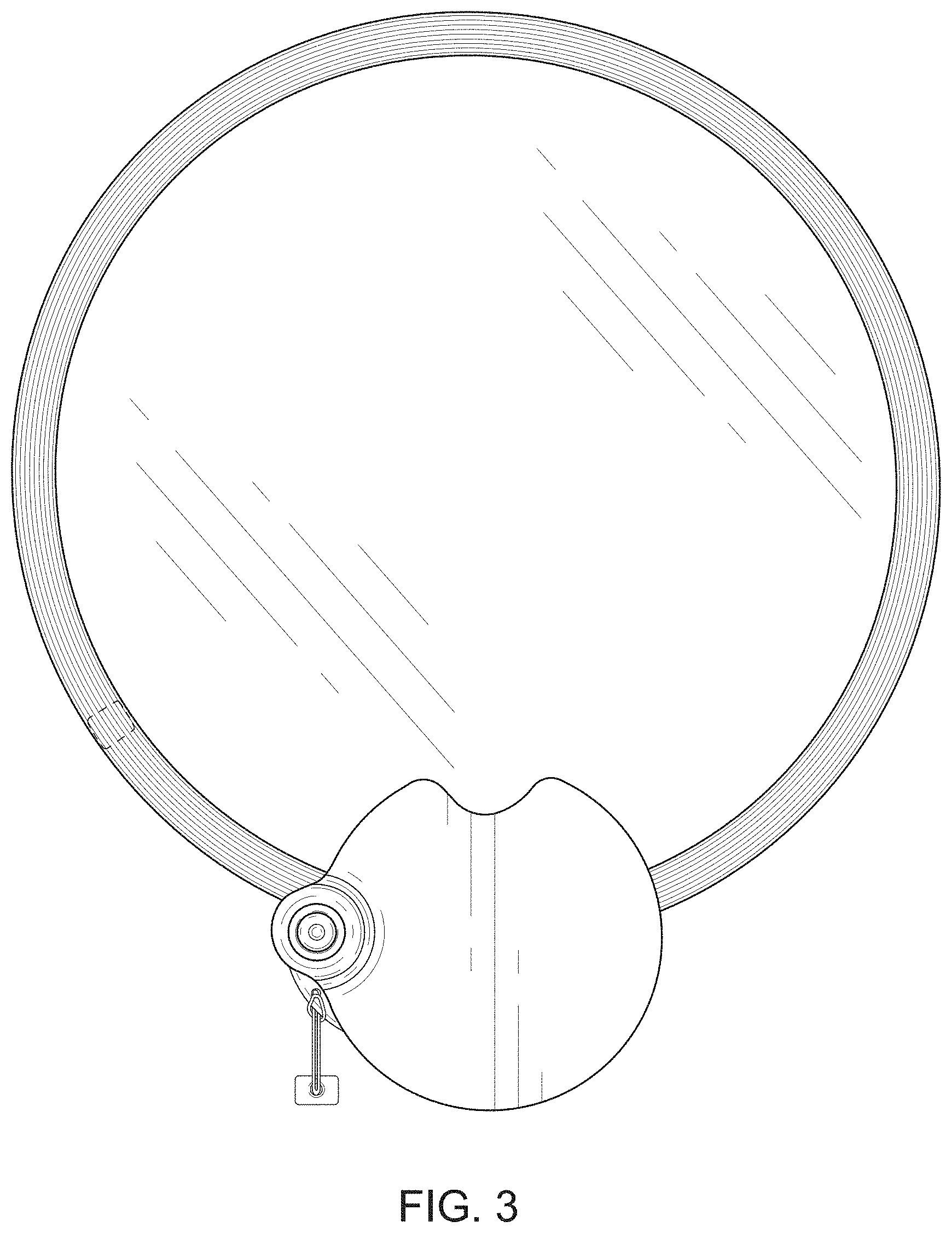 Patent USD1000504 Figure 3 – Photography reflector