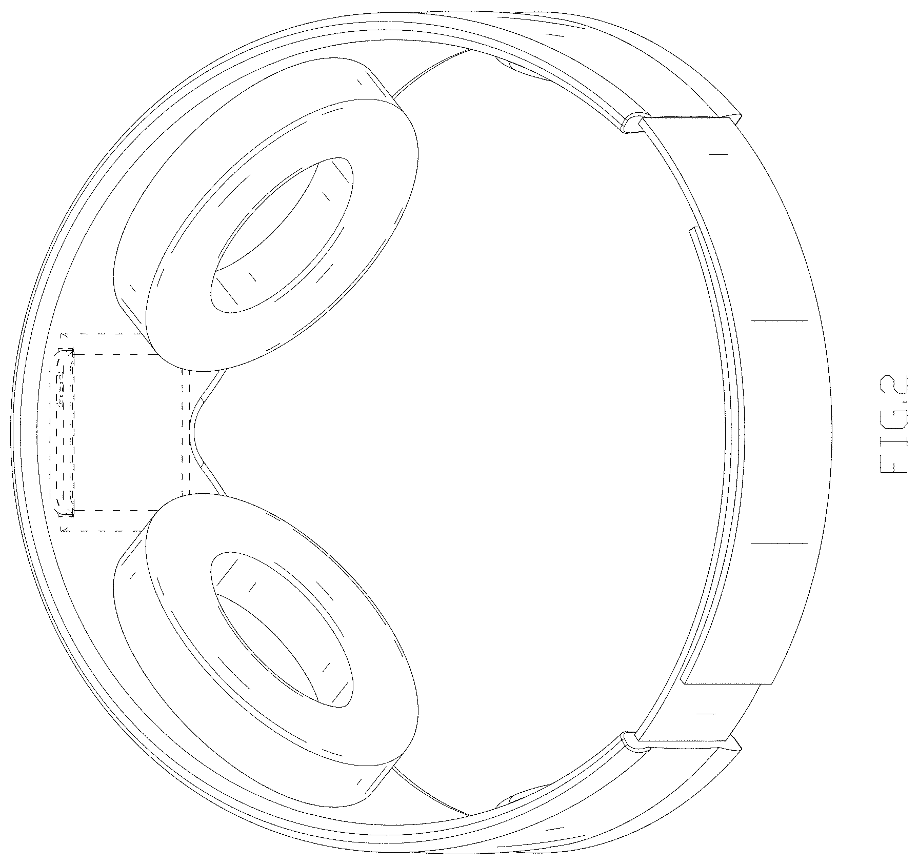 Patent USD1000505 Figure 2 – Eye mask