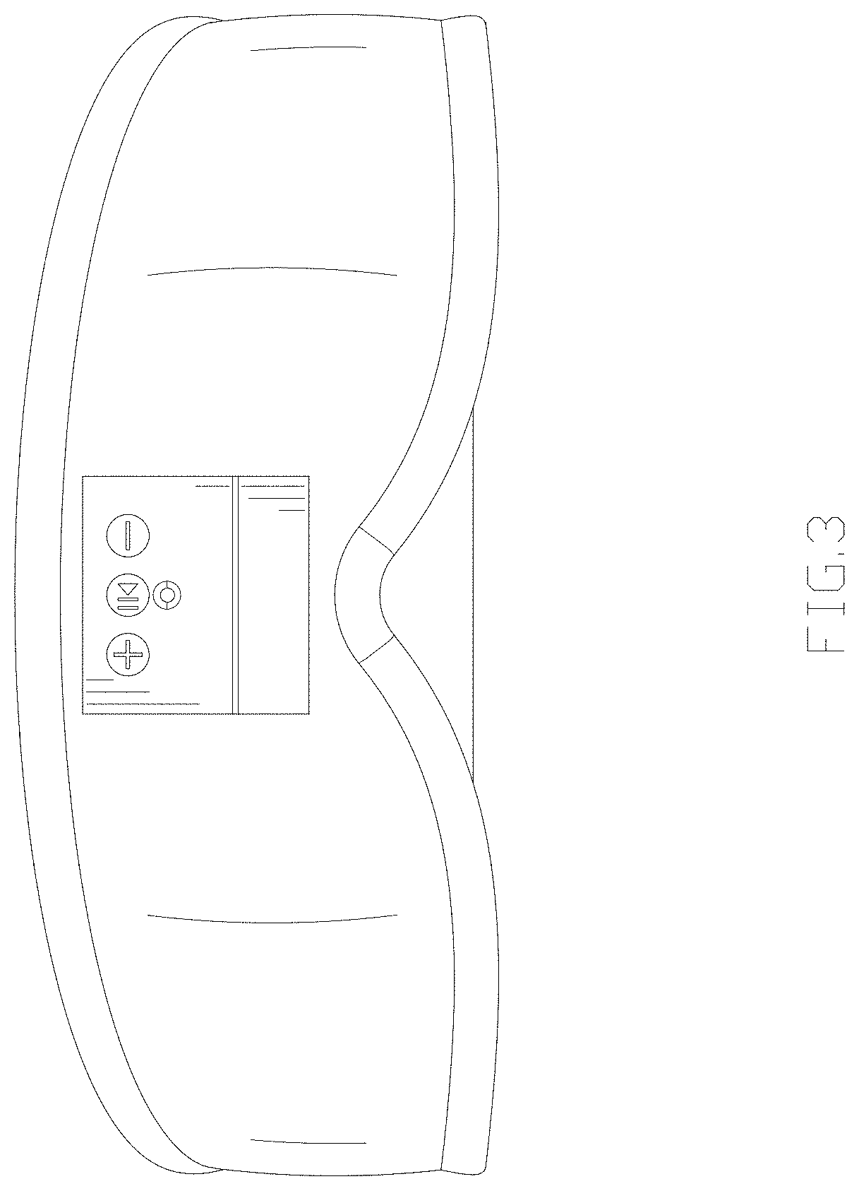 Patent USD1000505 Figure 3 – Eye mask