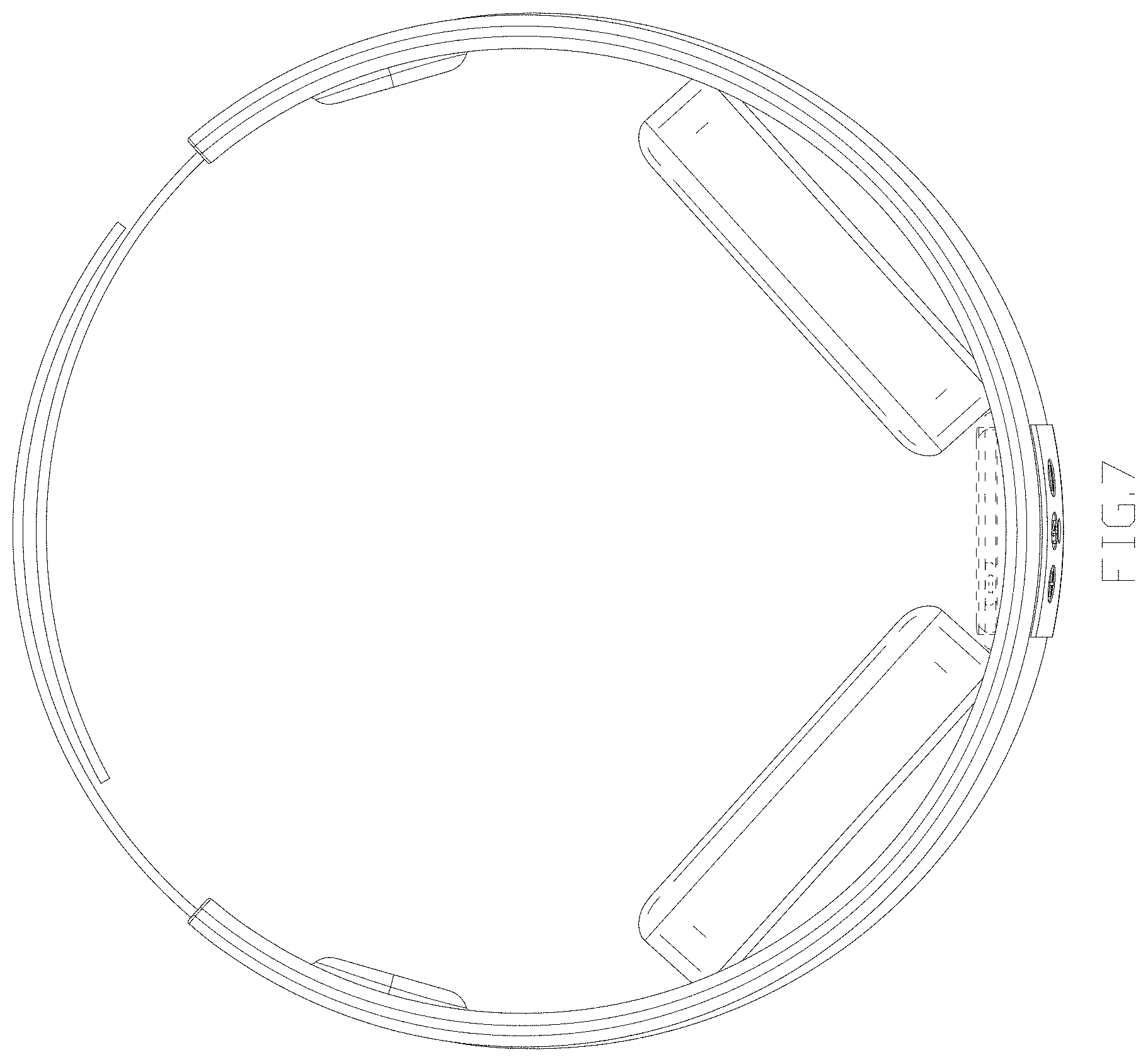 Patent USD1000505 Figure 7 – Eye mask