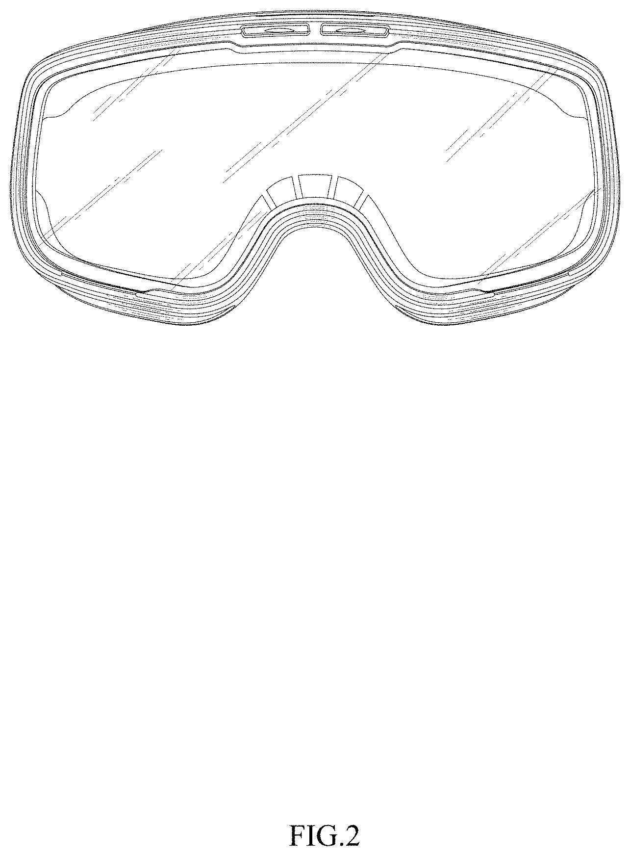 Patent USD1000506 Figure 2 – Goggle