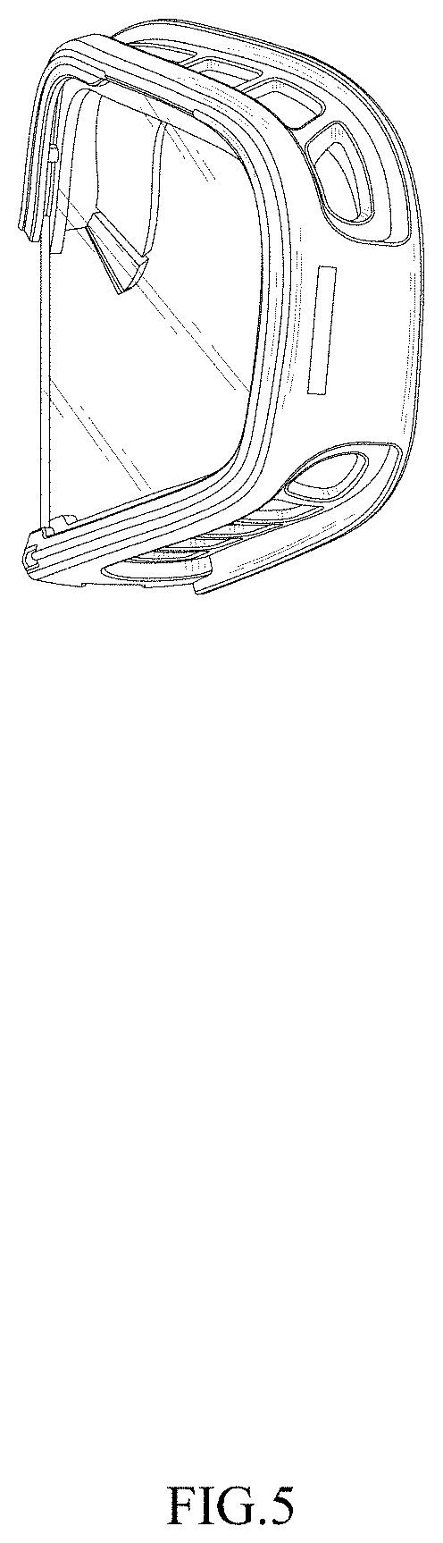 Patent USD1000506 Figure 5 – Goggle