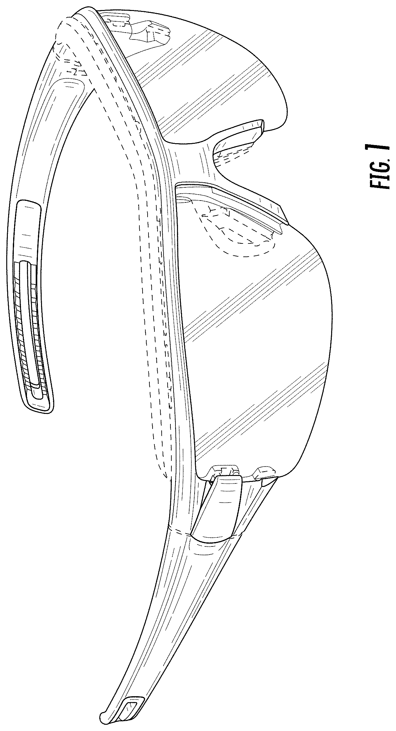 Patent USD1000507 Figure 1 – Eyewear