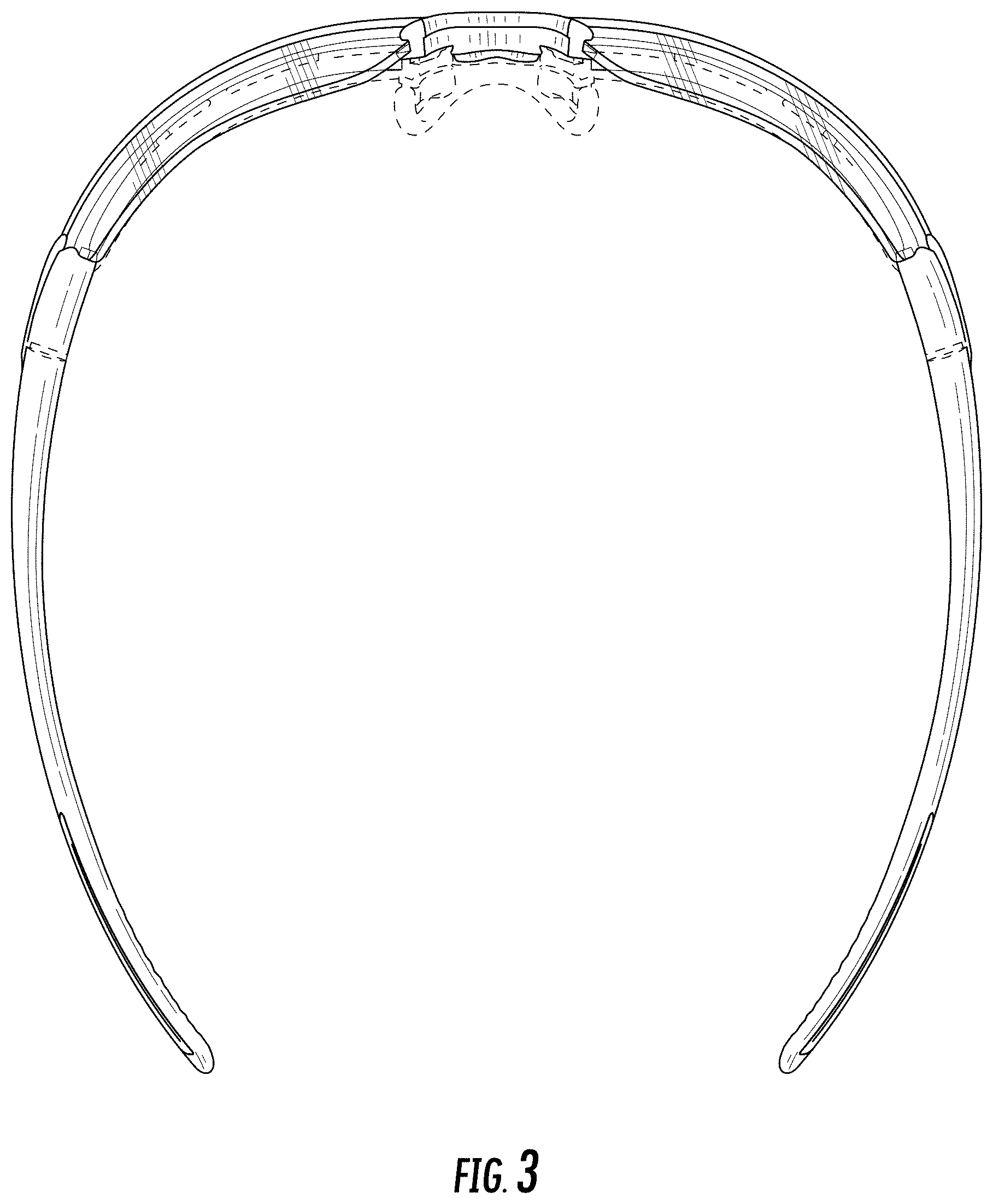 Patent USD1000507 Figure 3 – Eyewear