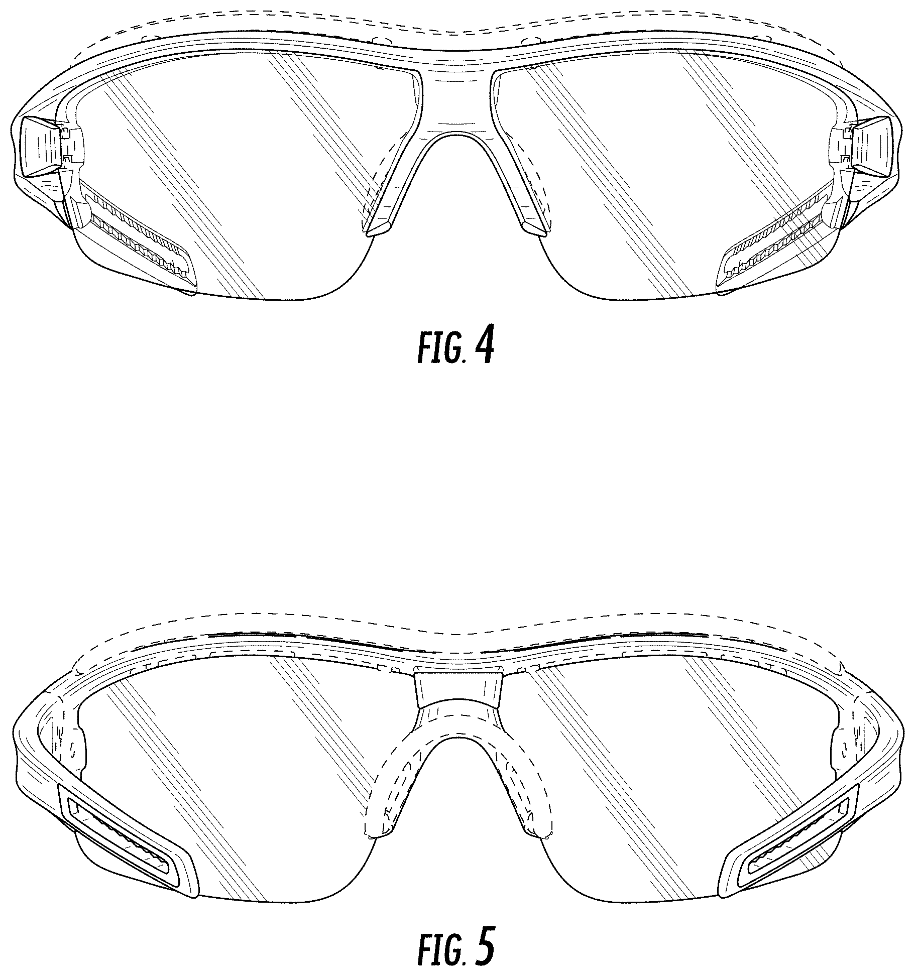 Patent USD1000507 Figure 4 – Eyewear