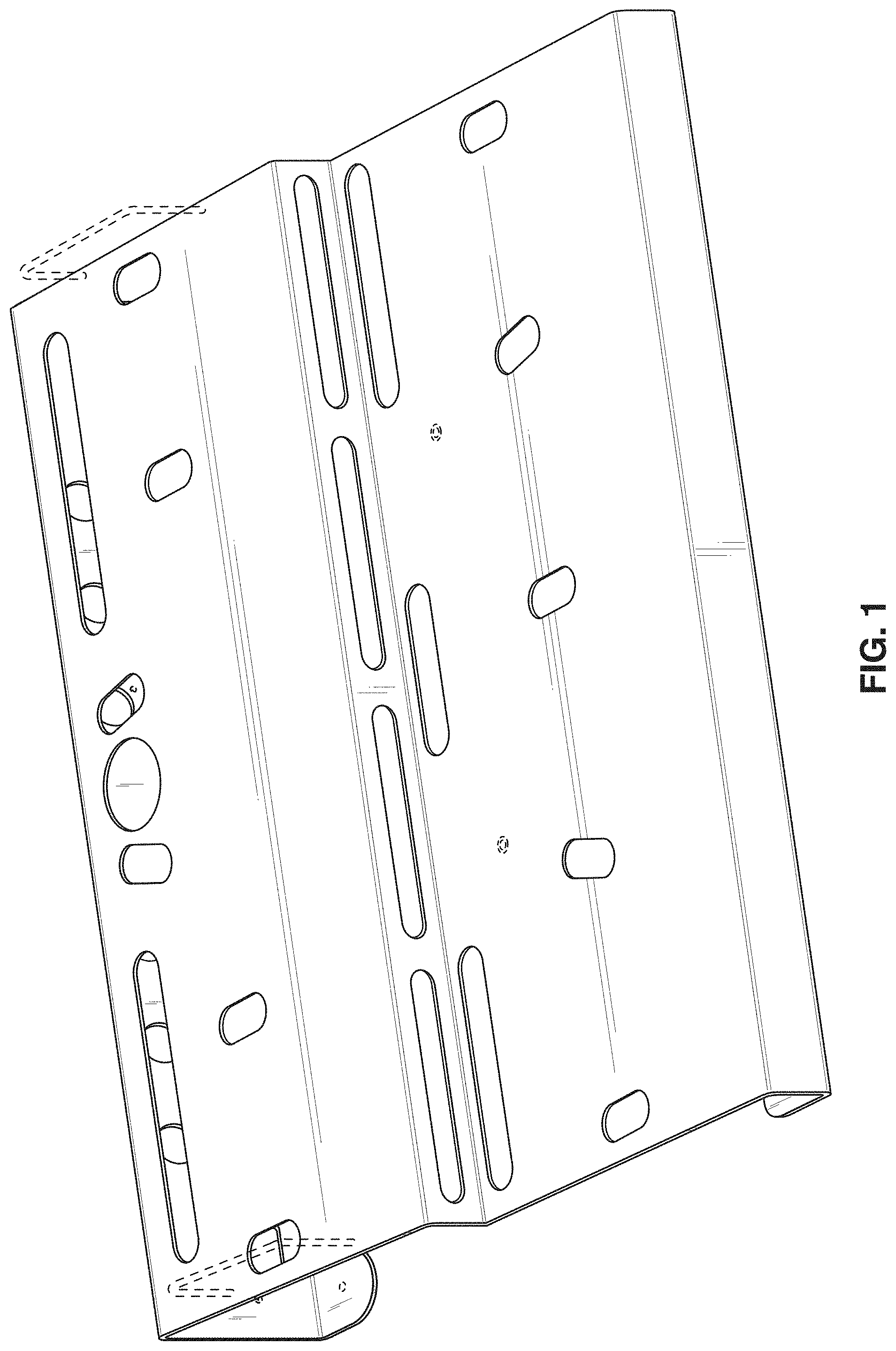 Patent USD1000513 Figure 1 – Effects and controller pedal board