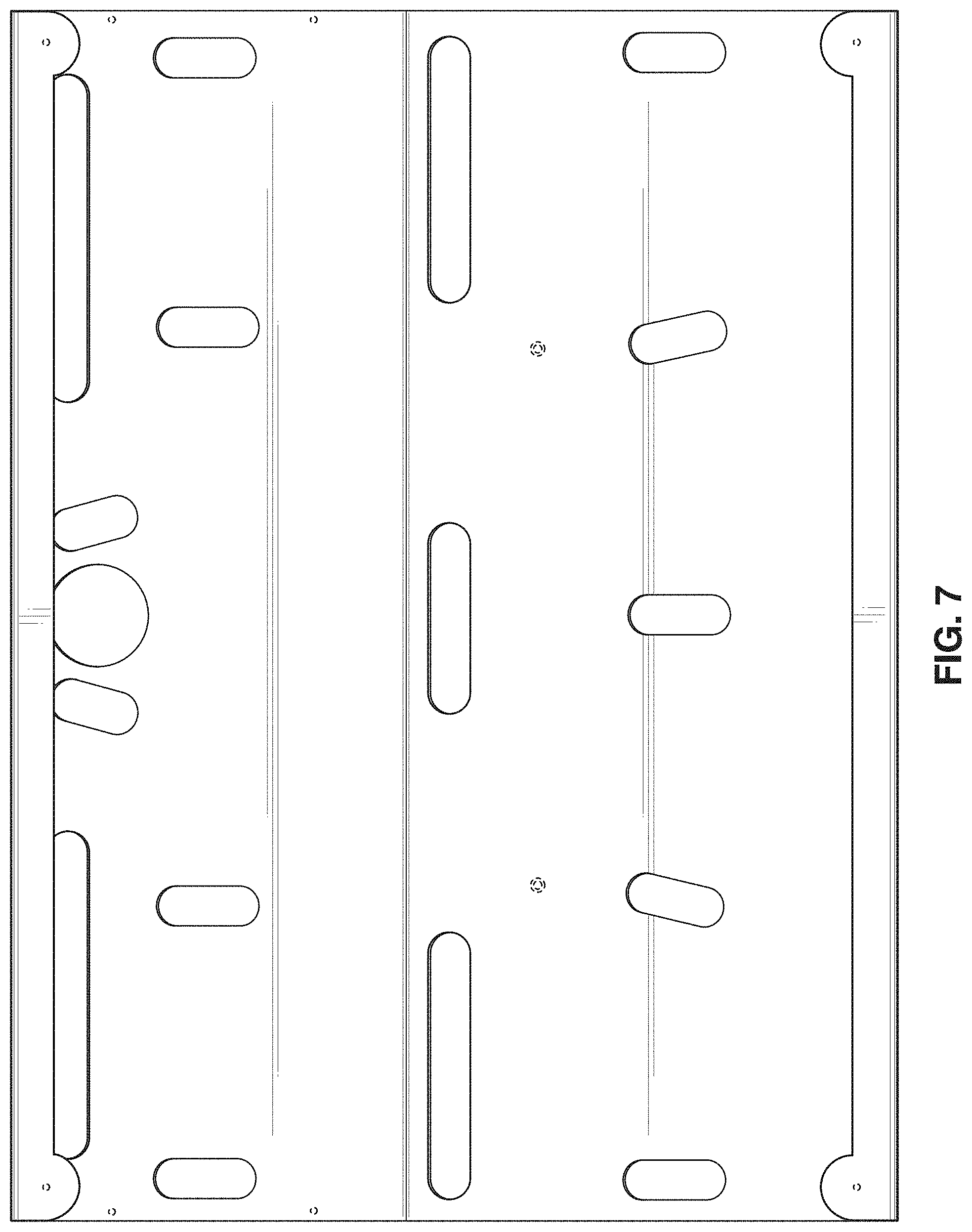 Patent USD1000513 Figure 5 – Effects and controller pedal board