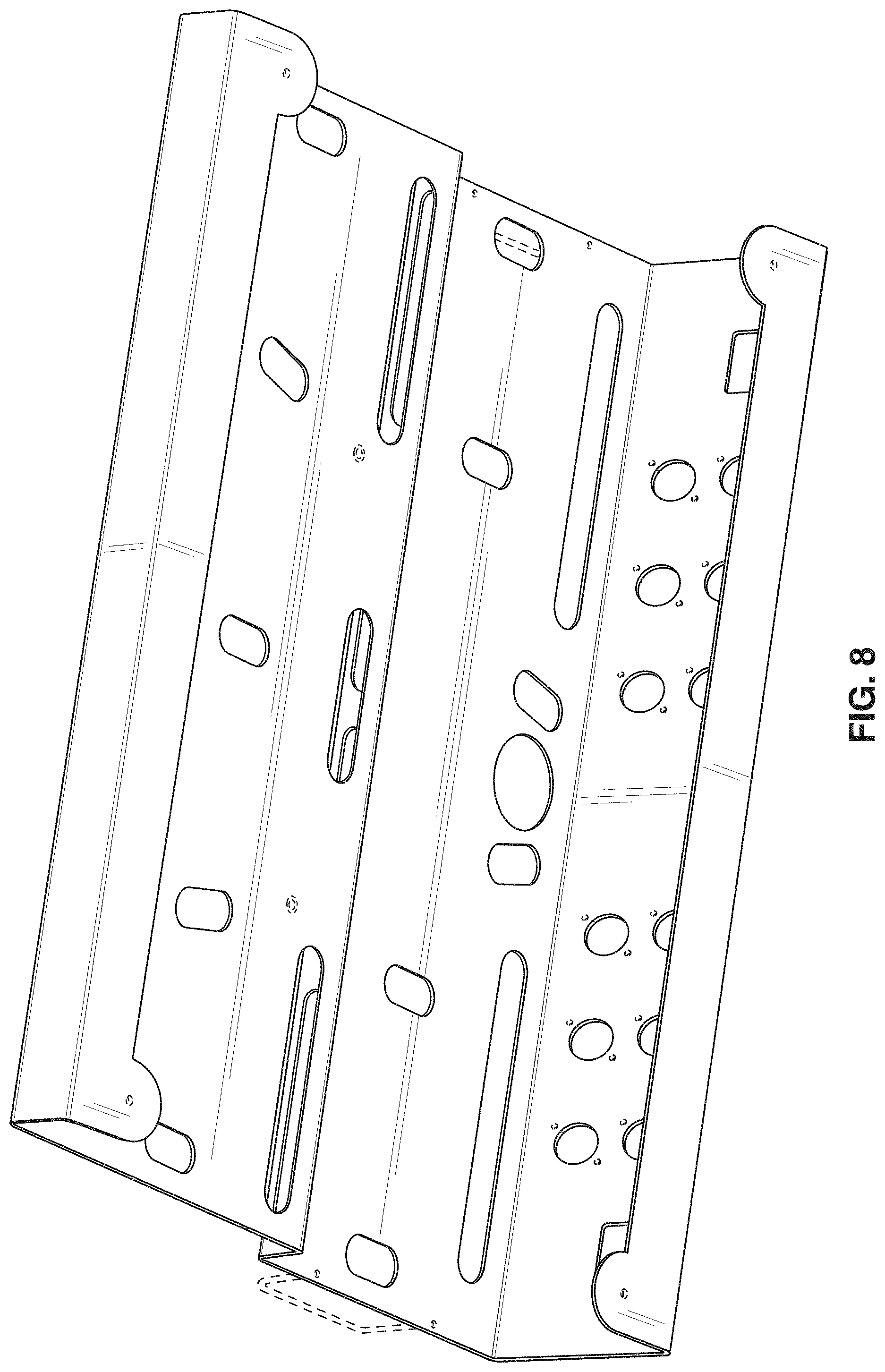 Patent USD1000513 Figure 6 – Effects and controller pedal board