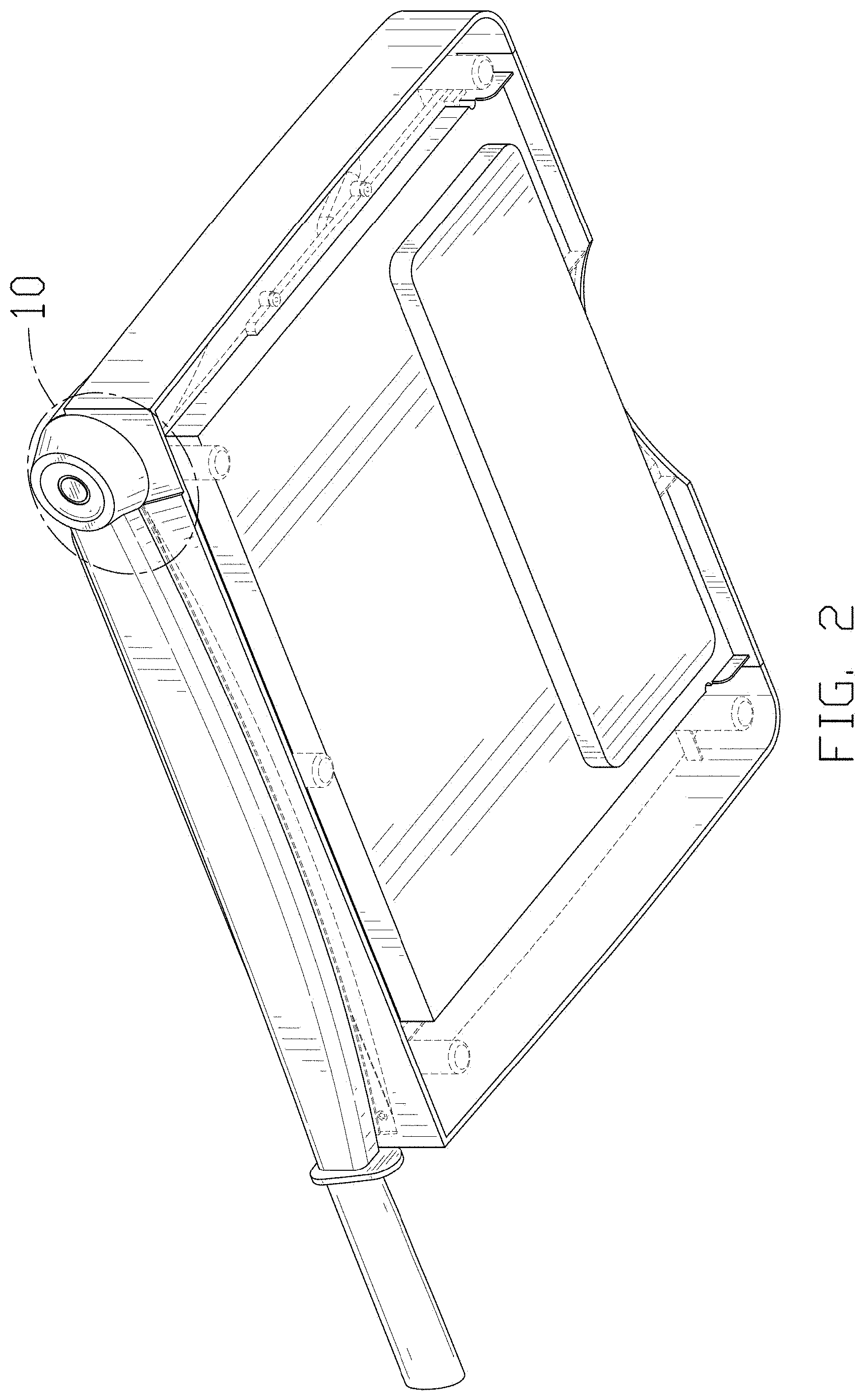 Patent USD1000514 Figure 2 – Paper cutter