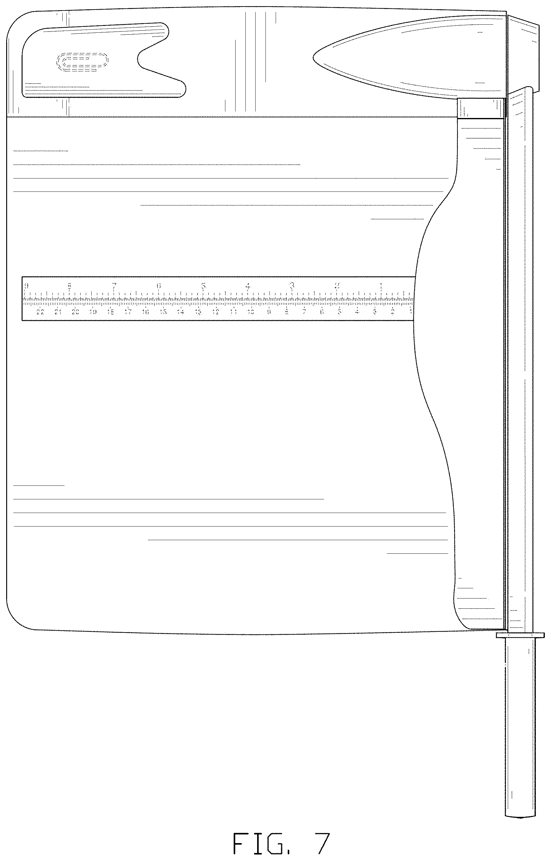 Patent USD1000514 Figure 7 – Paper cutter