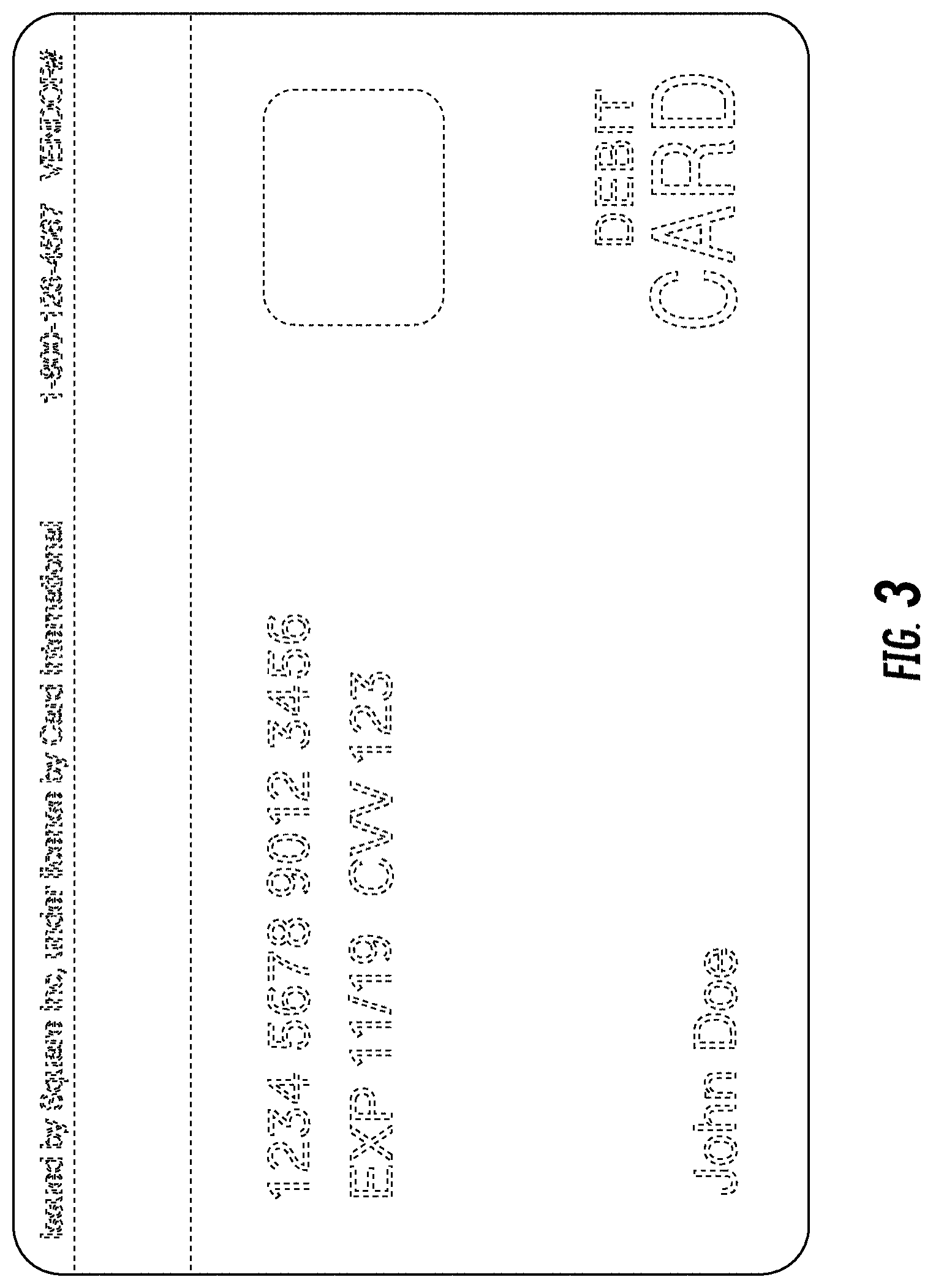 Patent USD1000515 Figure 3 – Payment card