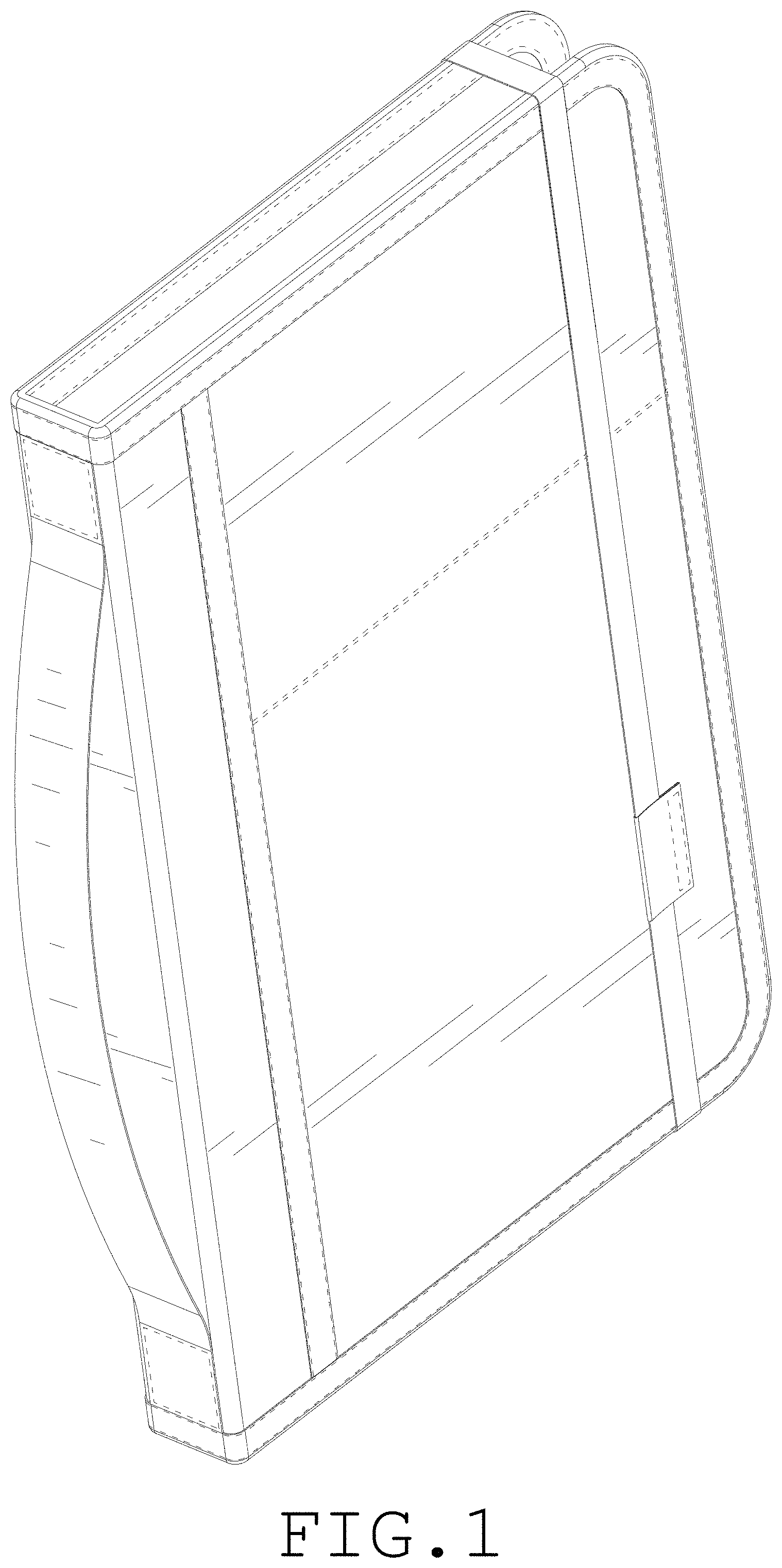 Patent USD1000517 Figure 1 – Notebook cover