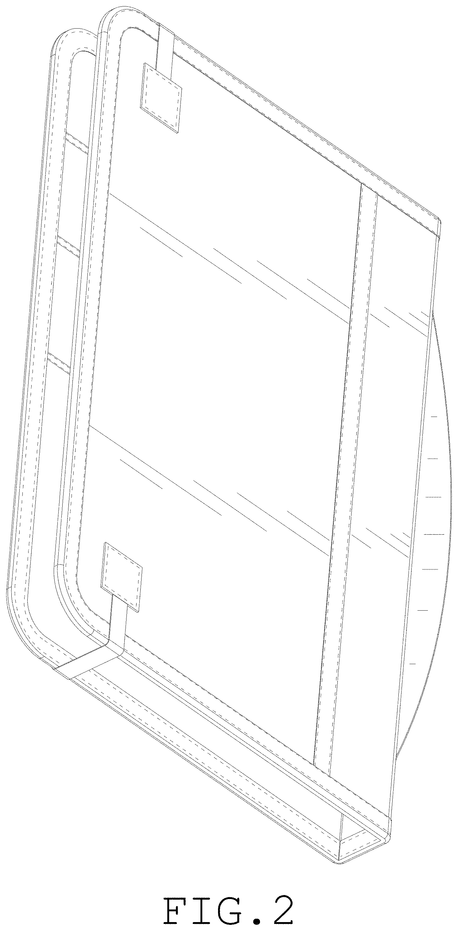 Patent USD1000517 Figure 2 – Notebook cover