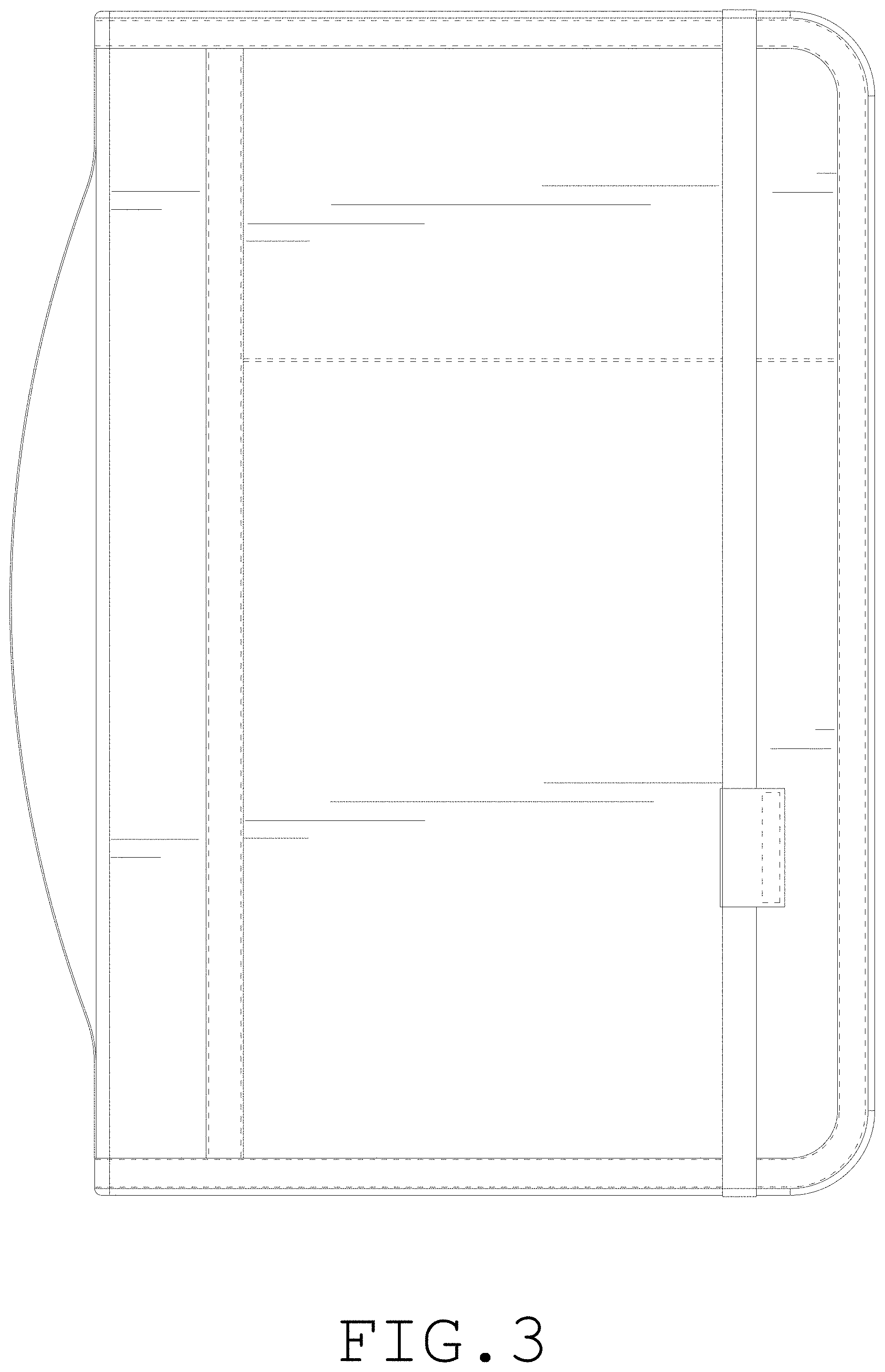 Patent USD1000517 Figure 3 – Notebook cover