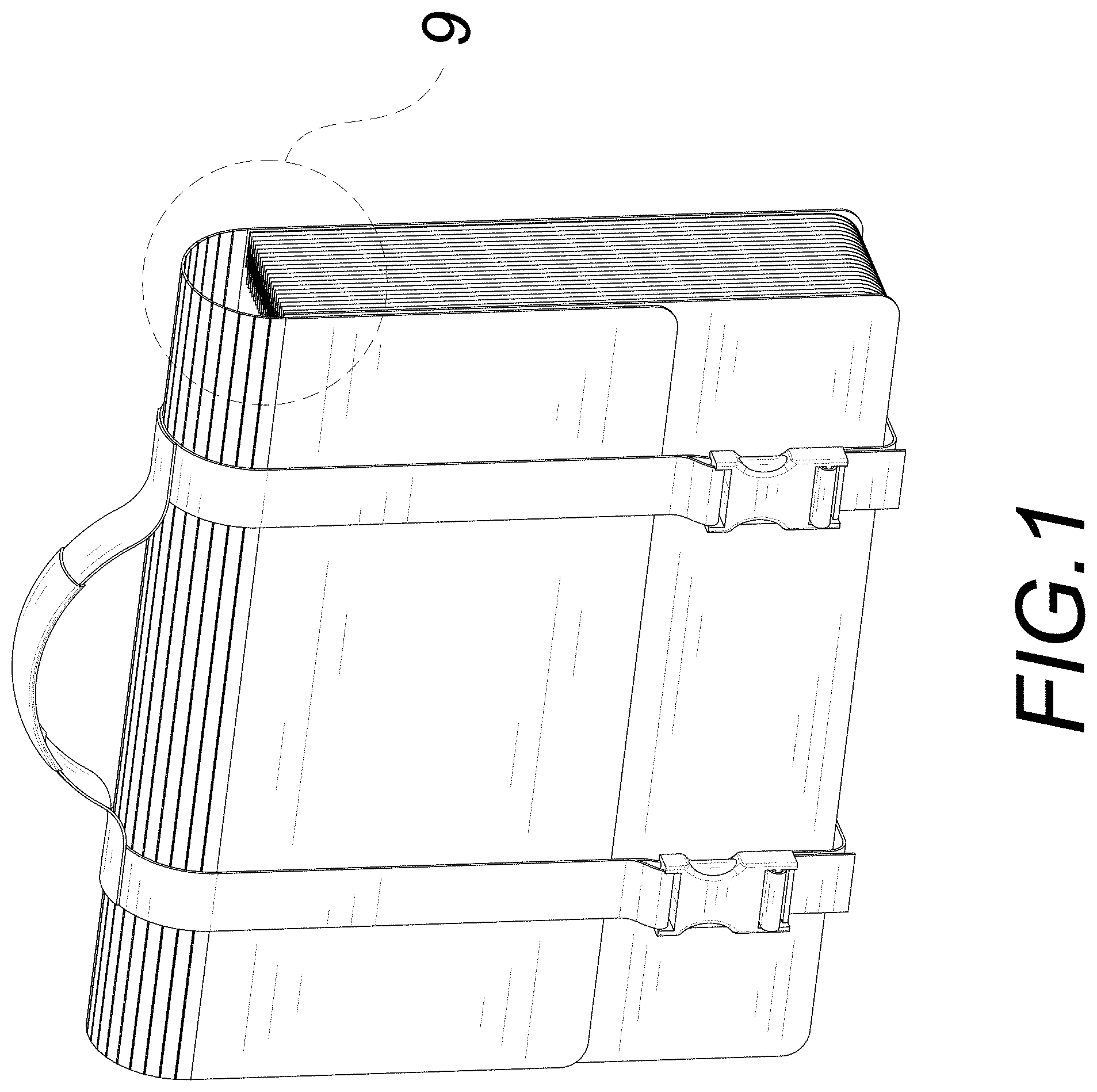Patent USD1000518 — Folder — Figure 1