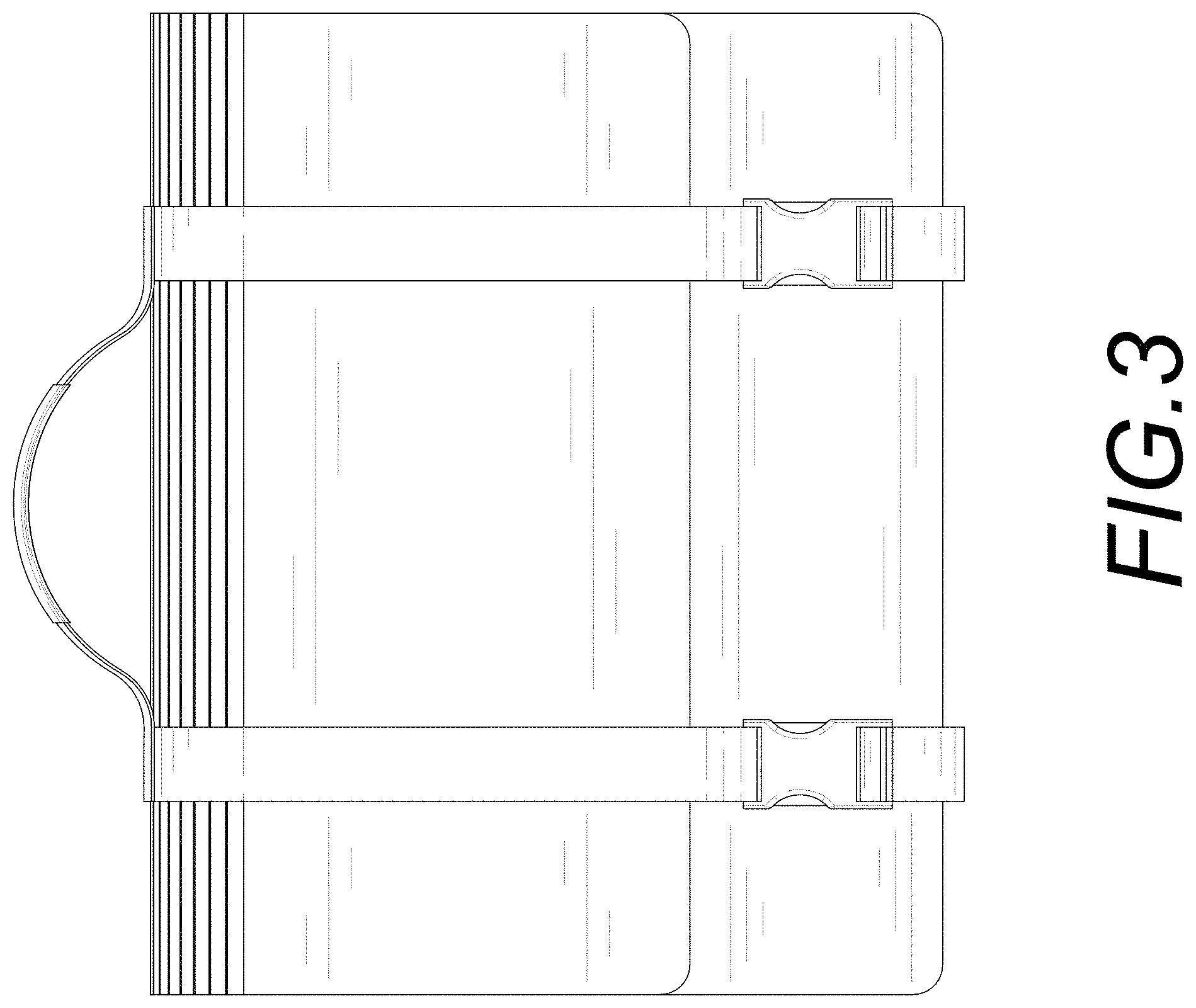 Patent USD1000518 Figure 3 – Folder