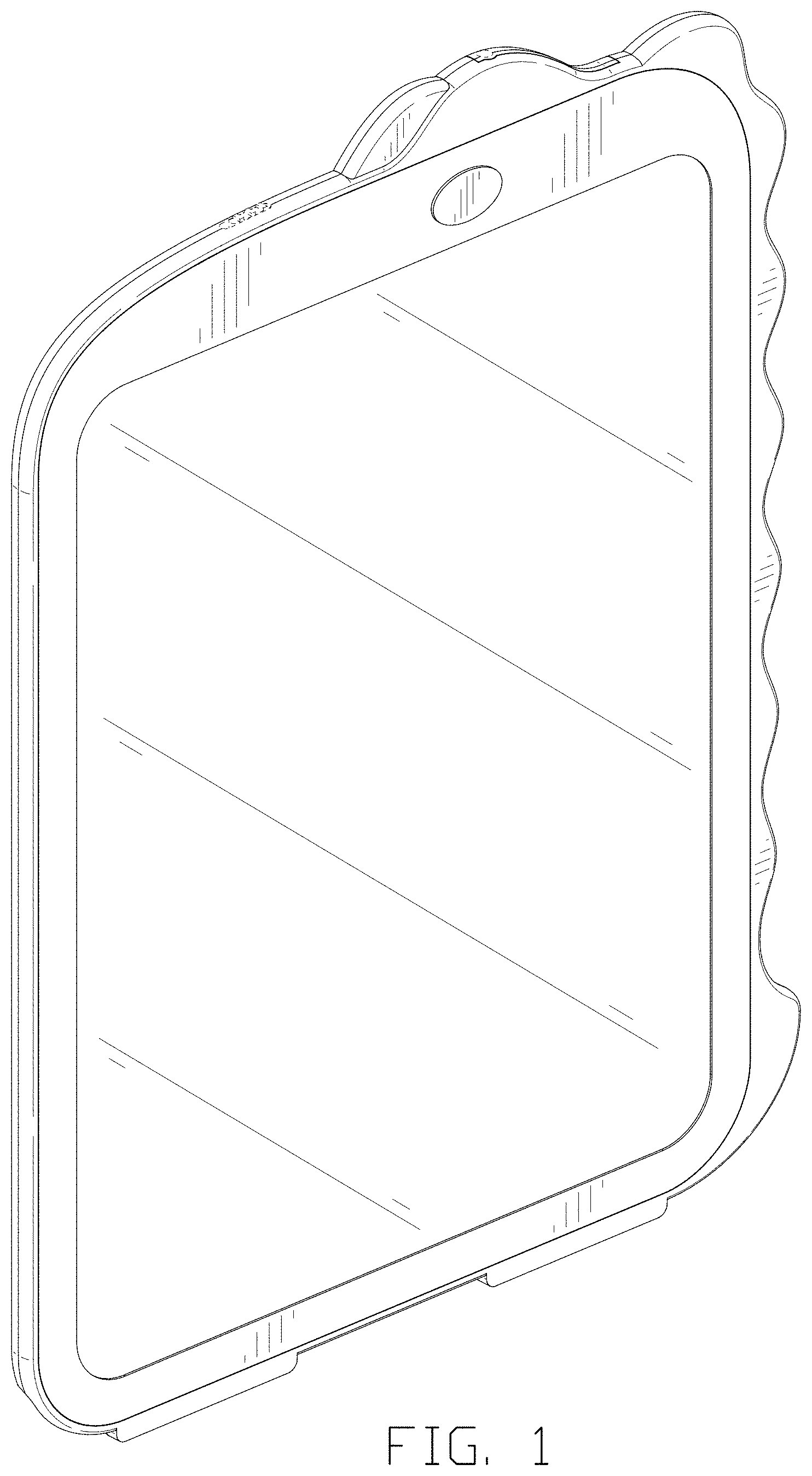 Patent USD1000520 Figure 1 – Writing board