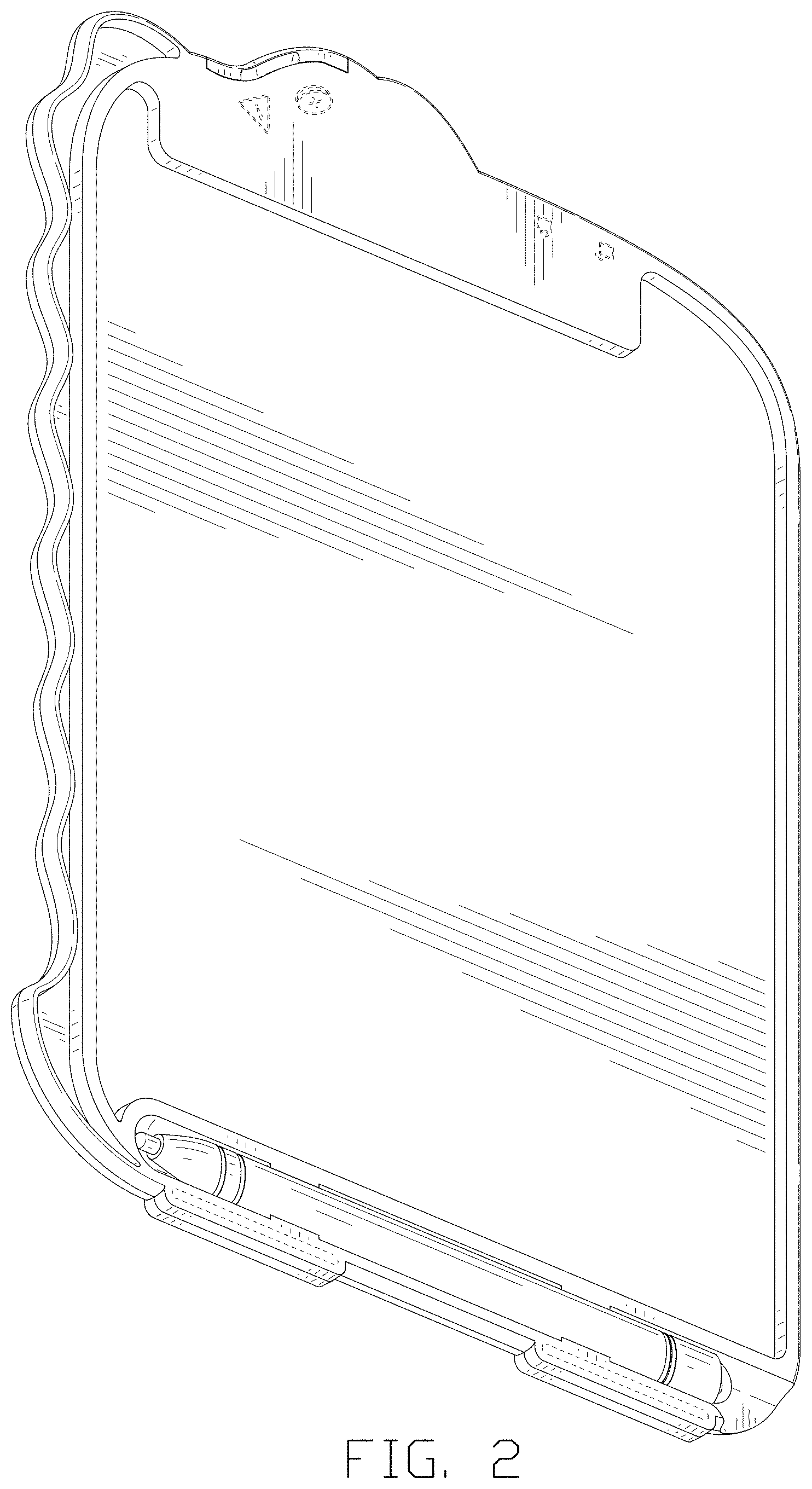 Patent USD1000520 Figure 2 – Writing board