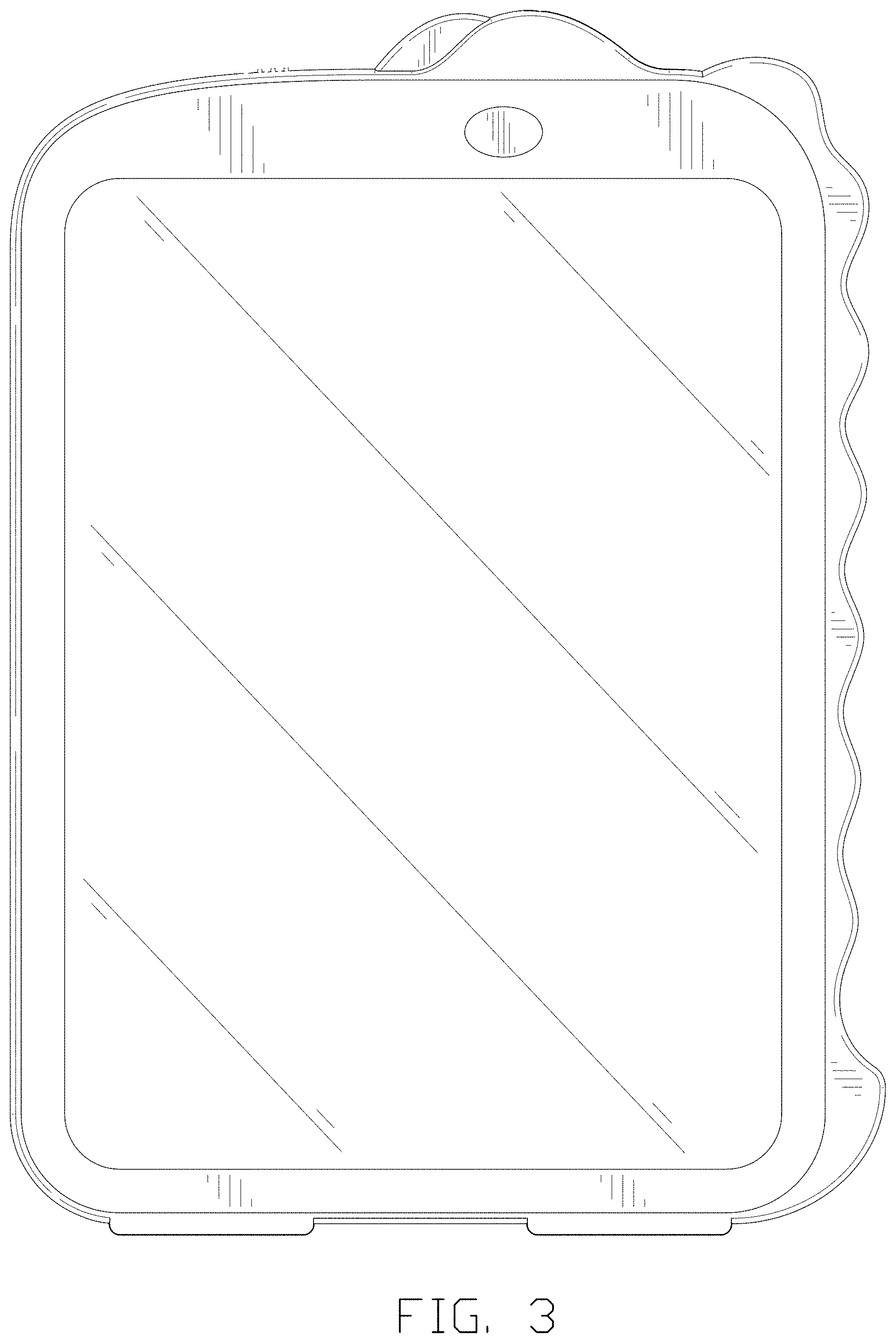 Patent USD1000520 Figure 3 – Writing board
