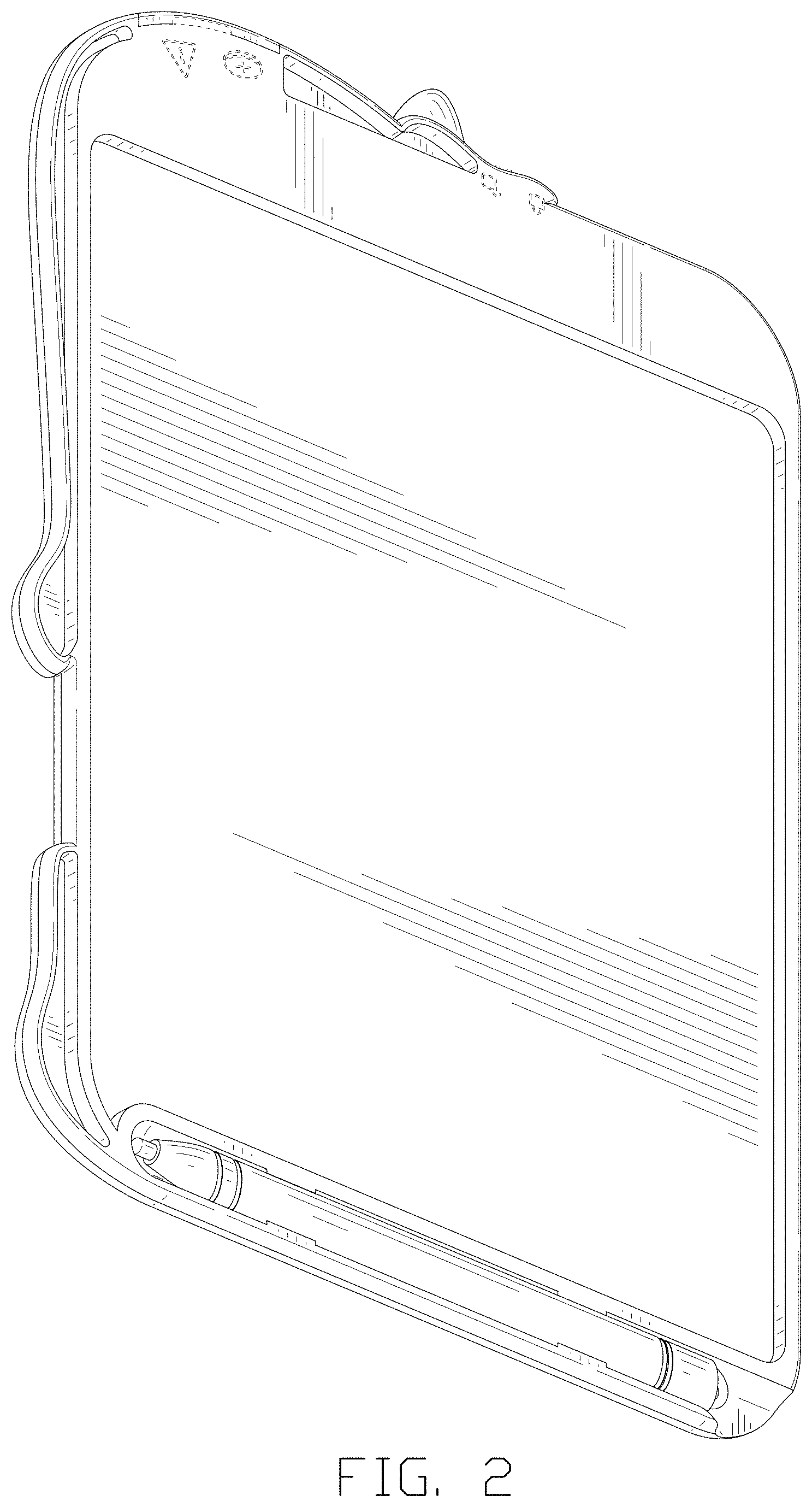 Patent USD1000521 Figure 2 – Writing board