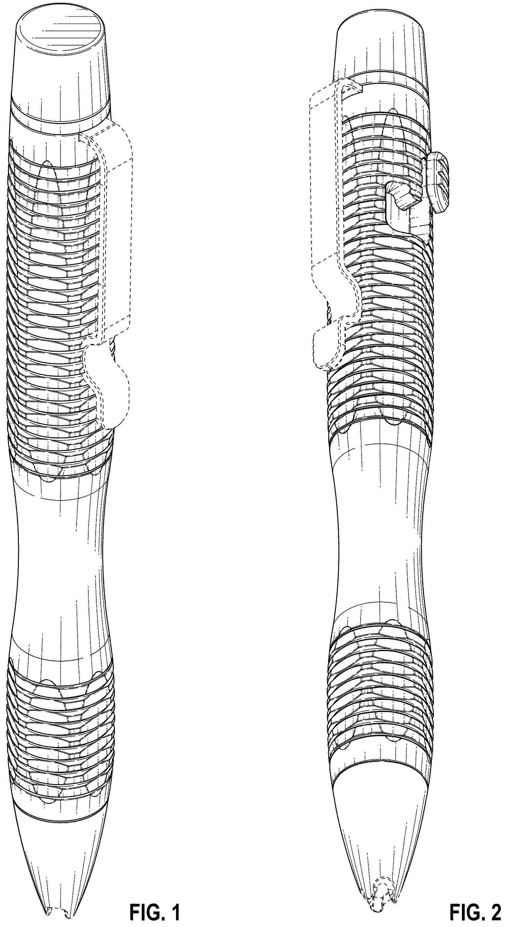 Patent USD1000522 Figure 1 – Pen