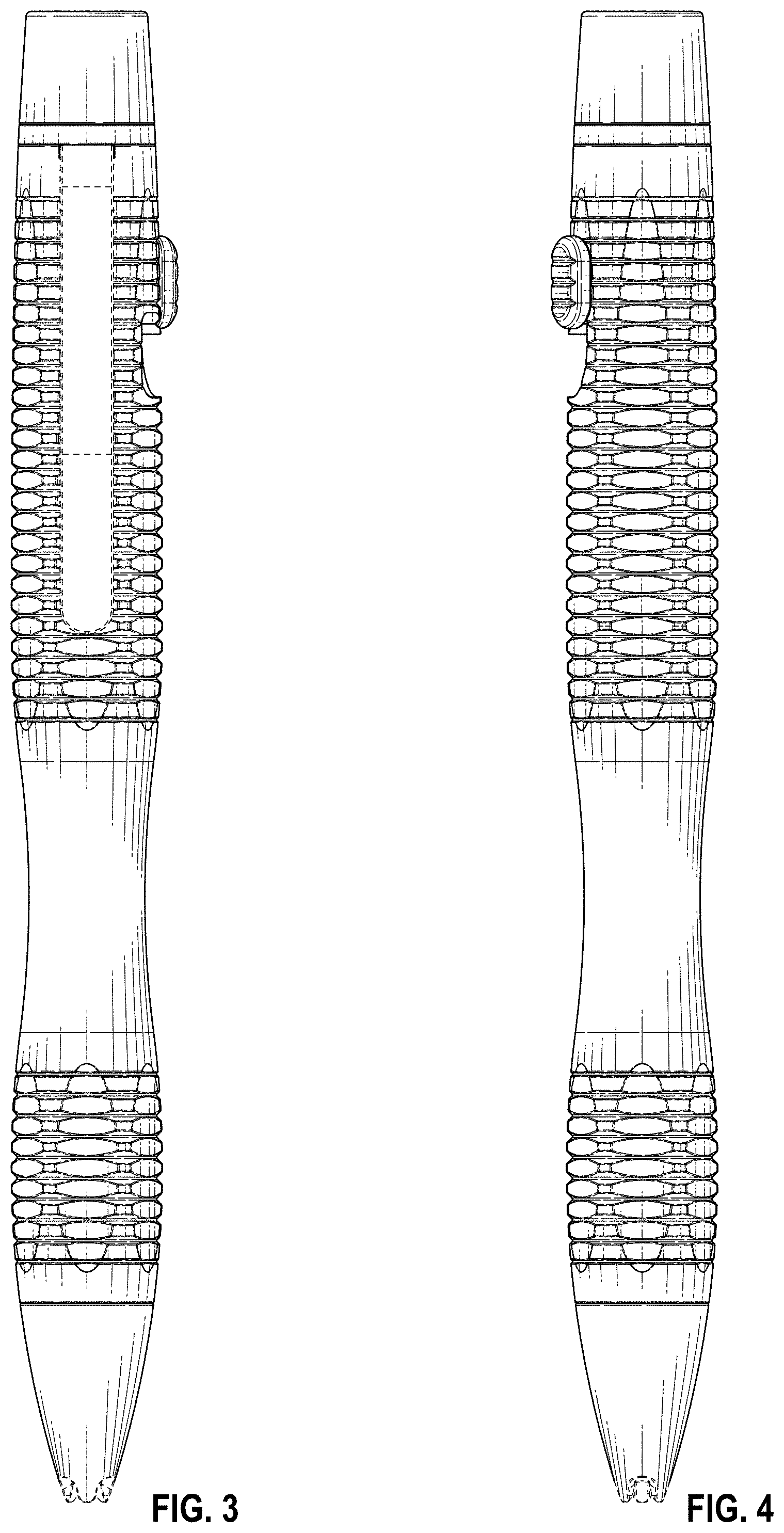 Patent USD1000522 Figure 2 – Pen