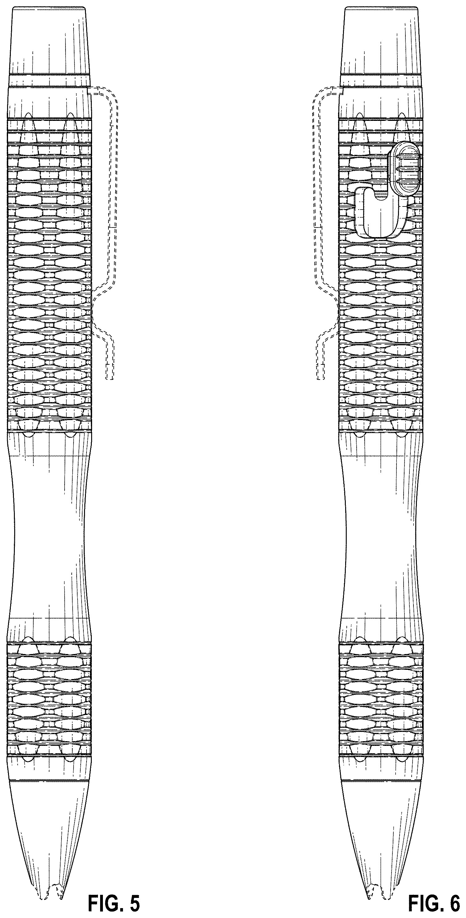 Patent USD1000522 Figure 3 – Pen
