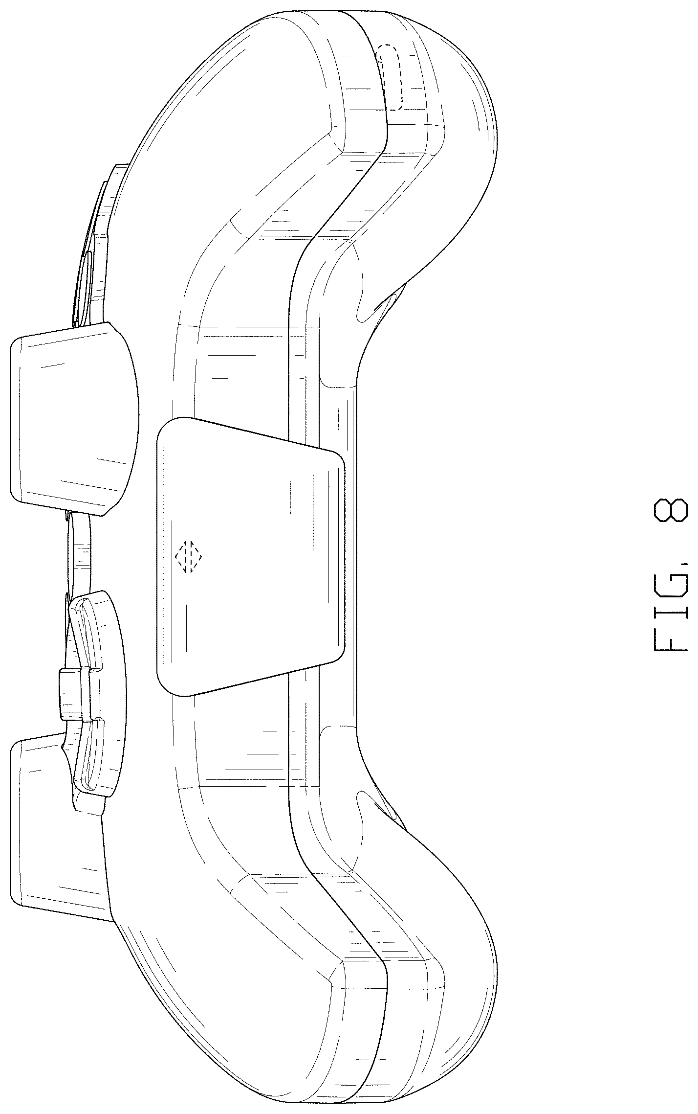 Patent USD1000524 Figure 8 – Game controller